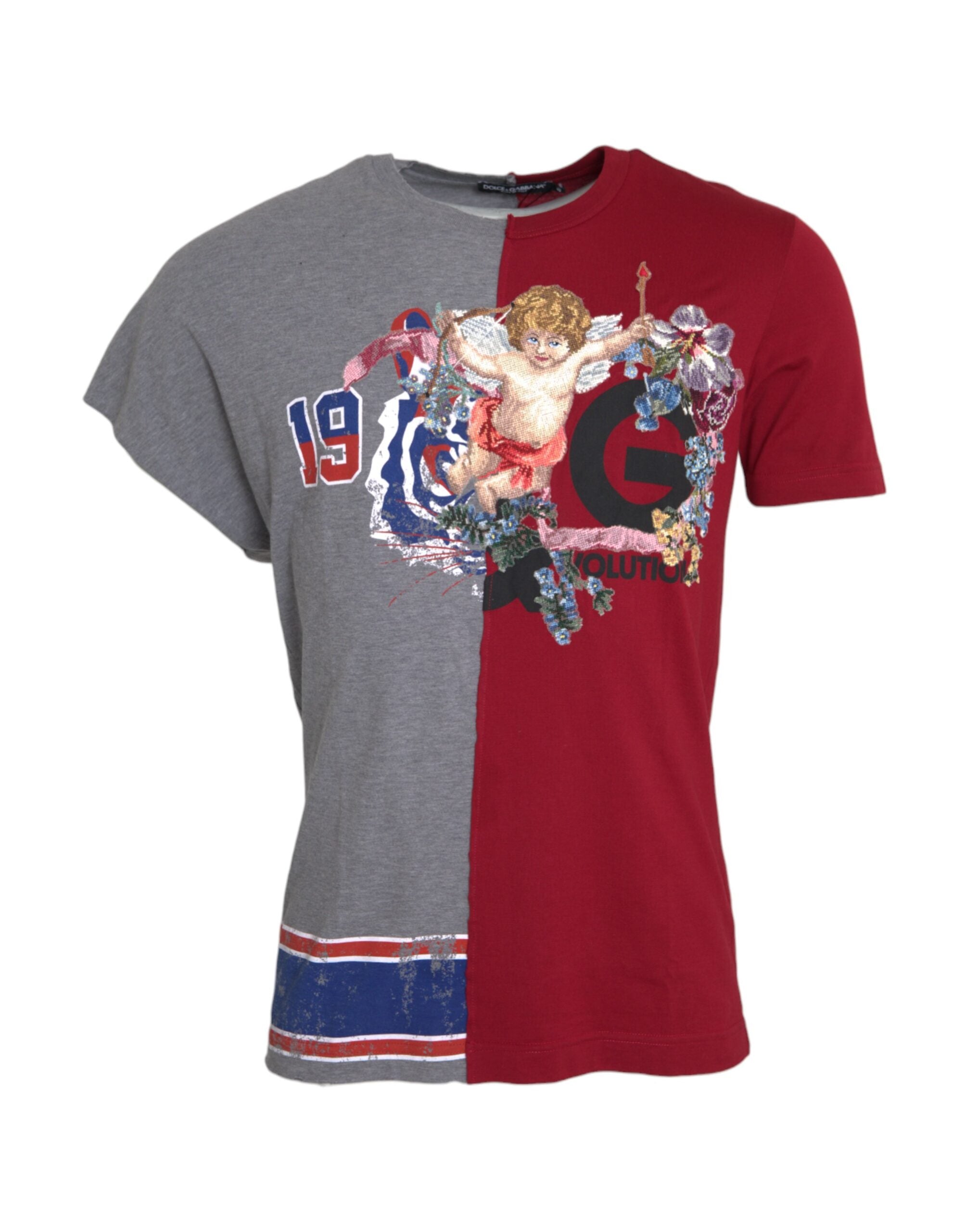 Dolce & Gabbana multicolor graphic short-sleeved T-shirt