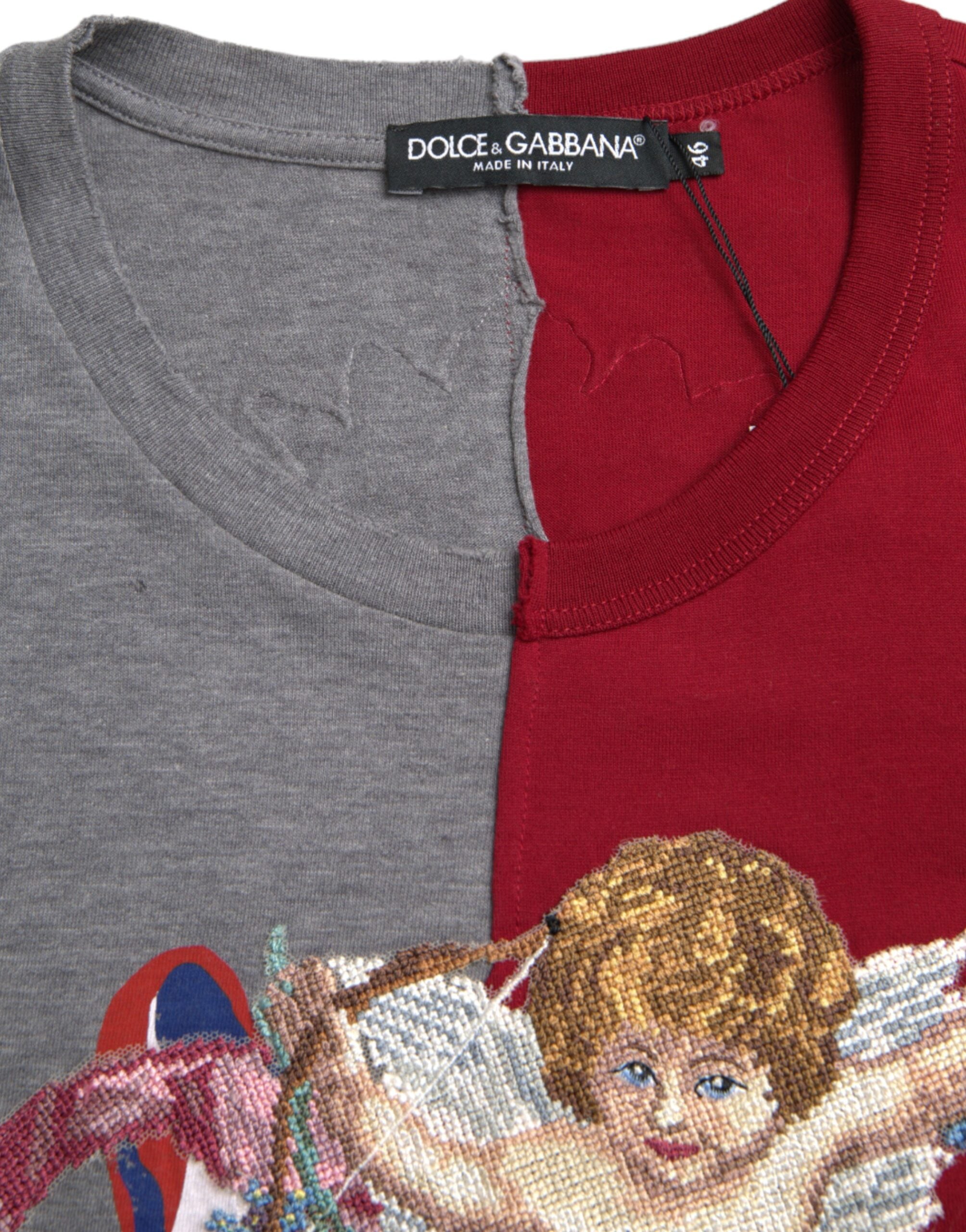 Dolce & Gabbana multicolor graphic short-sleeved T-shirt-3