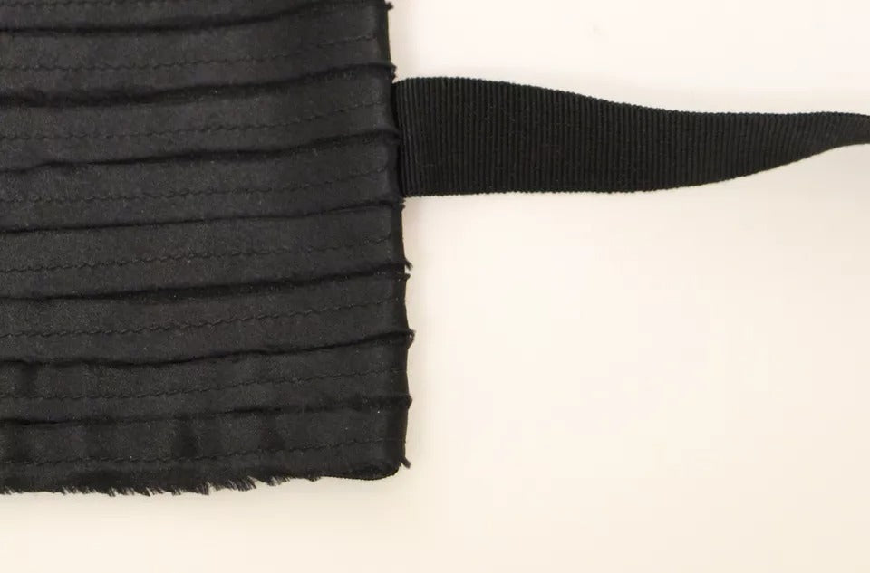 Dolce & Gabbana Black Silk Cummerbund for Women-5