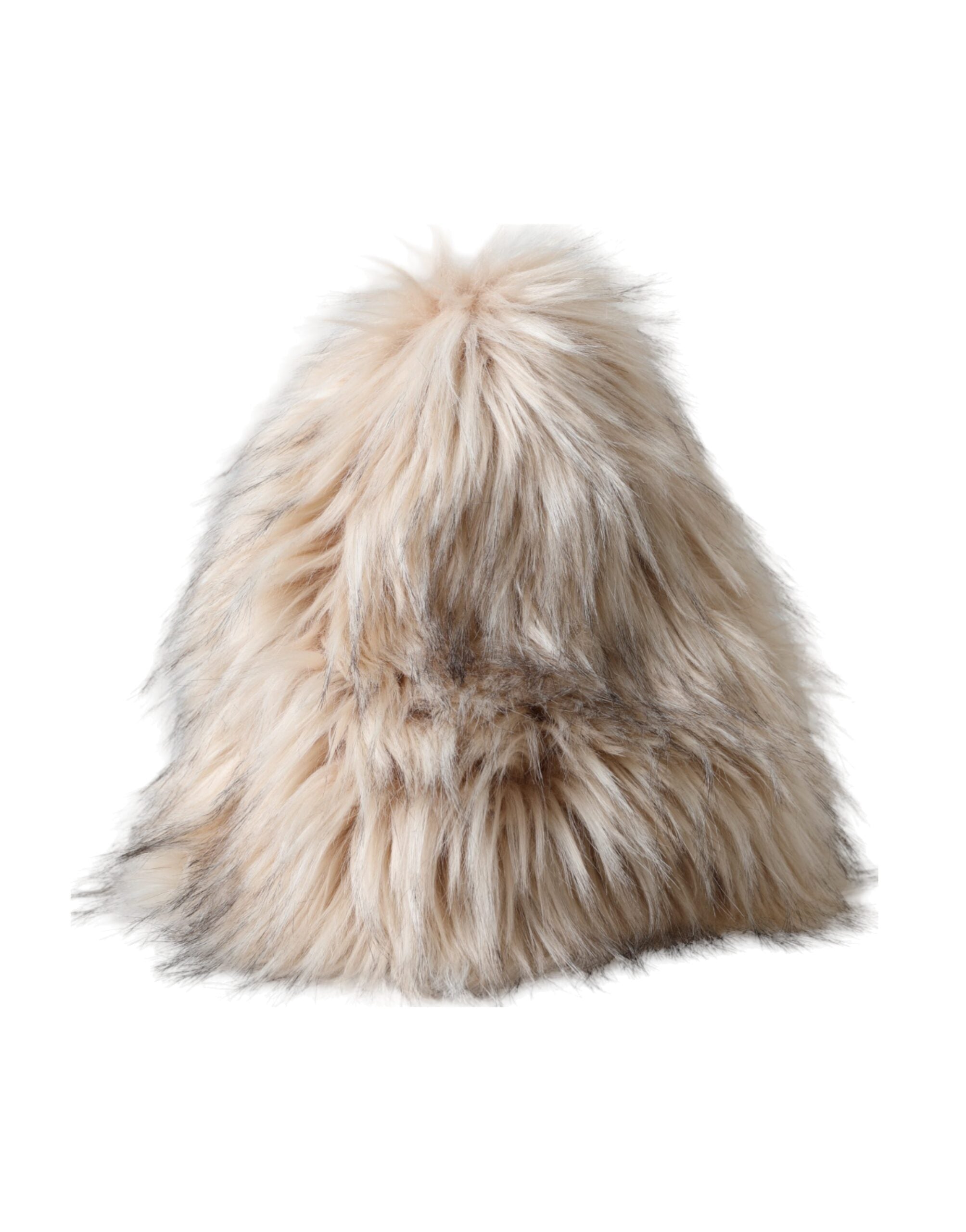 Dolce & Gabbana Beige Acrylic Fur Women's Bucket-2