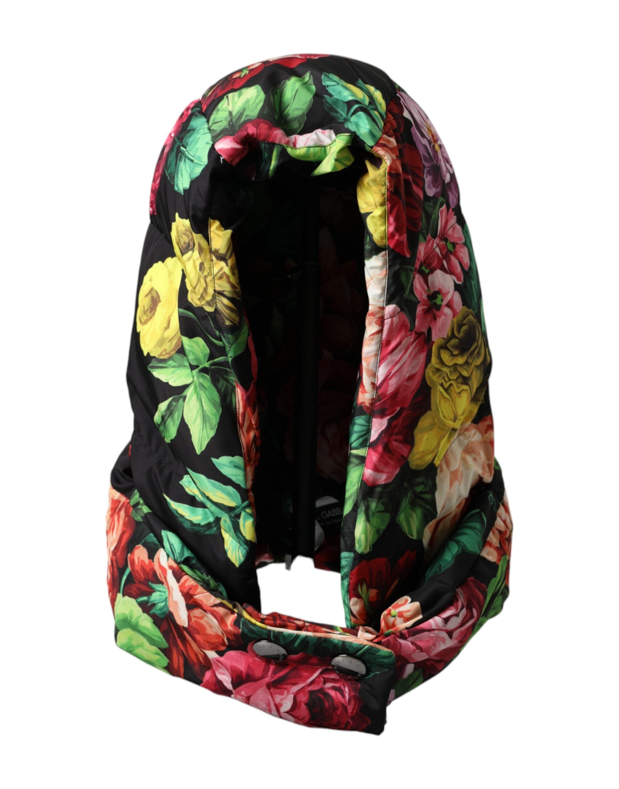 Dolce & Gabbana Hut Multicolor Floral ganzer Kopf Wrap Hut-3