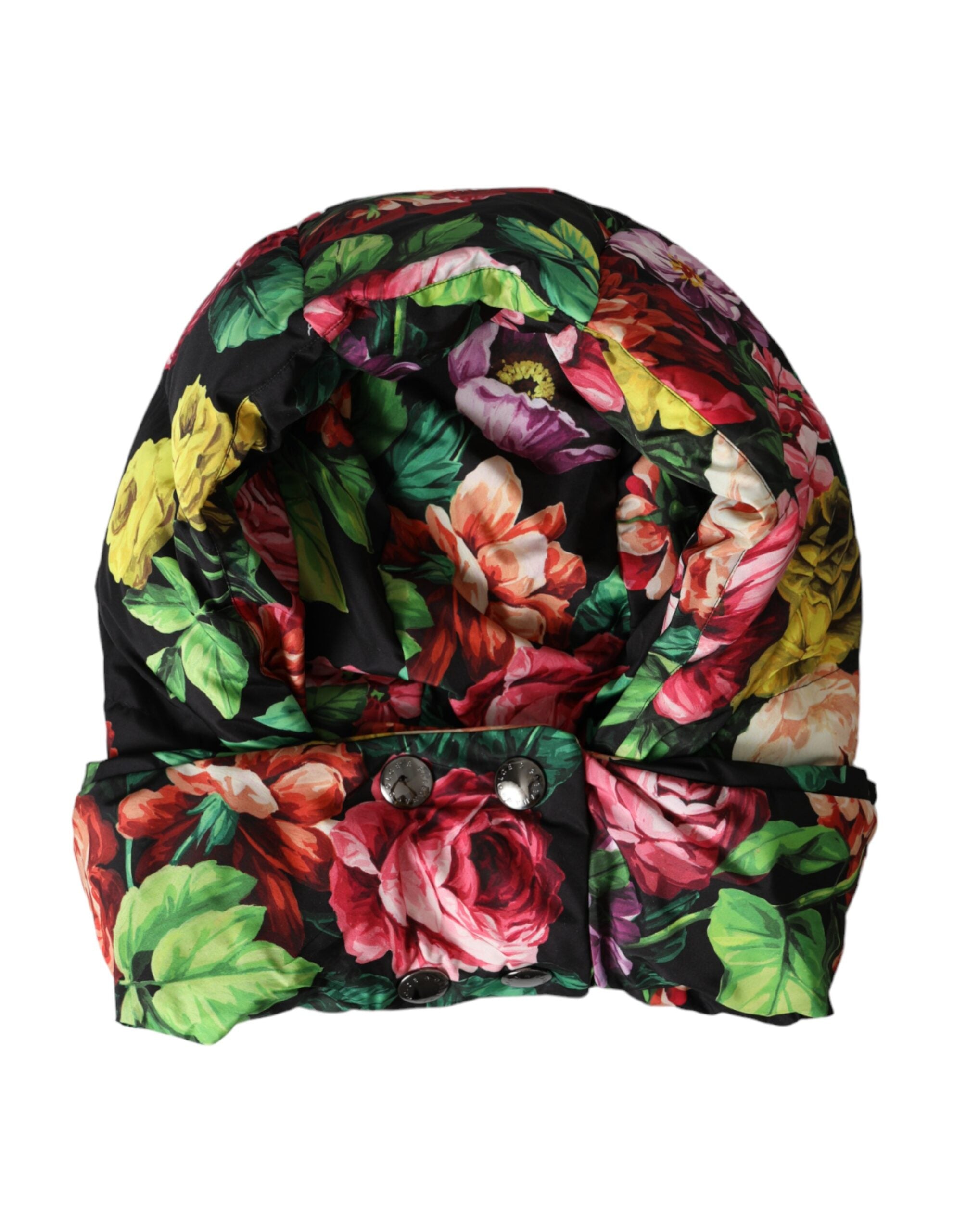 Dolce & Gabbana Hut Multicolor Floral ganzer Kopf Wrap Hut-6