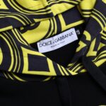 Dolce & Gabbana Schwarzes Logo-Sweatshirt aus Baumwolle mit Kapuze Pullover-5