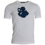 Dolce & Gabbana Weiß König der Liebe Rundhalsausschnitt Kurzarm-T-Shirt-1