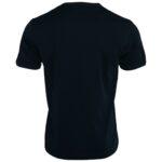 Dolce & Gabbana dark blue cotton T-shirt with round neck and short sleeves-3
