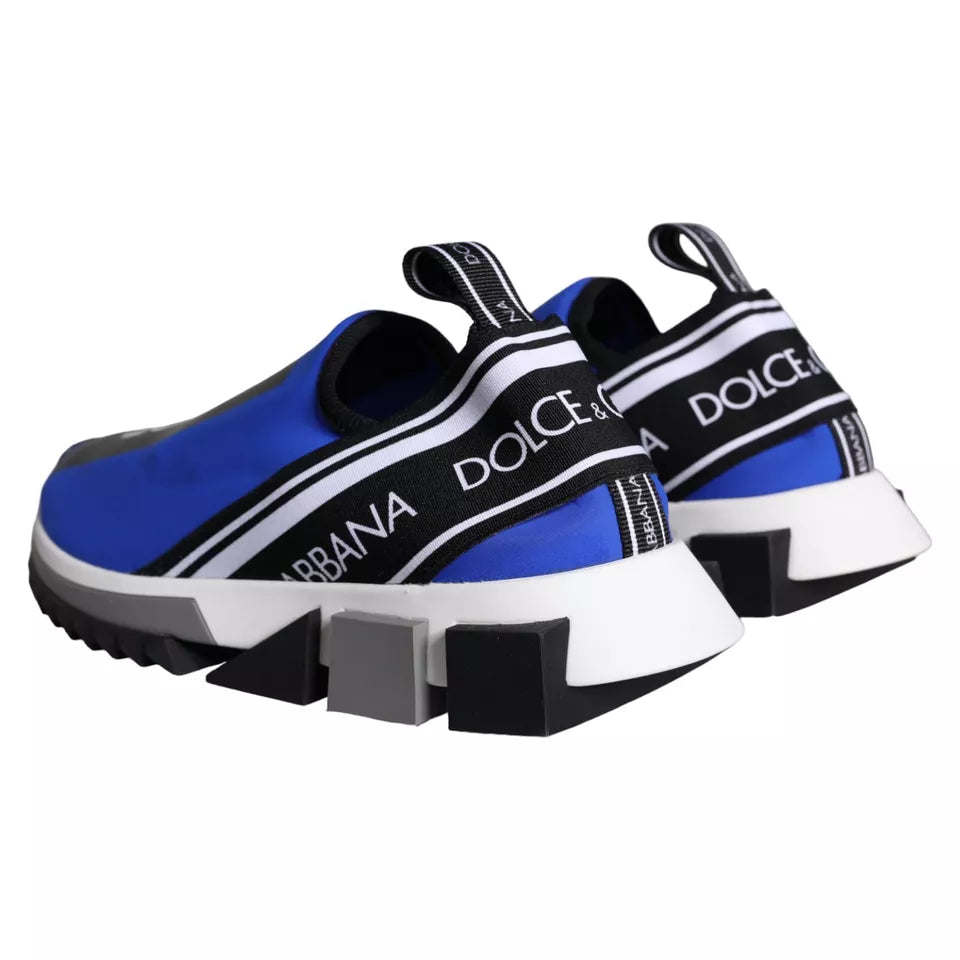 Dolce & Gabbana Blue Logo Low Top Sorrento Sneakers Shoes-5