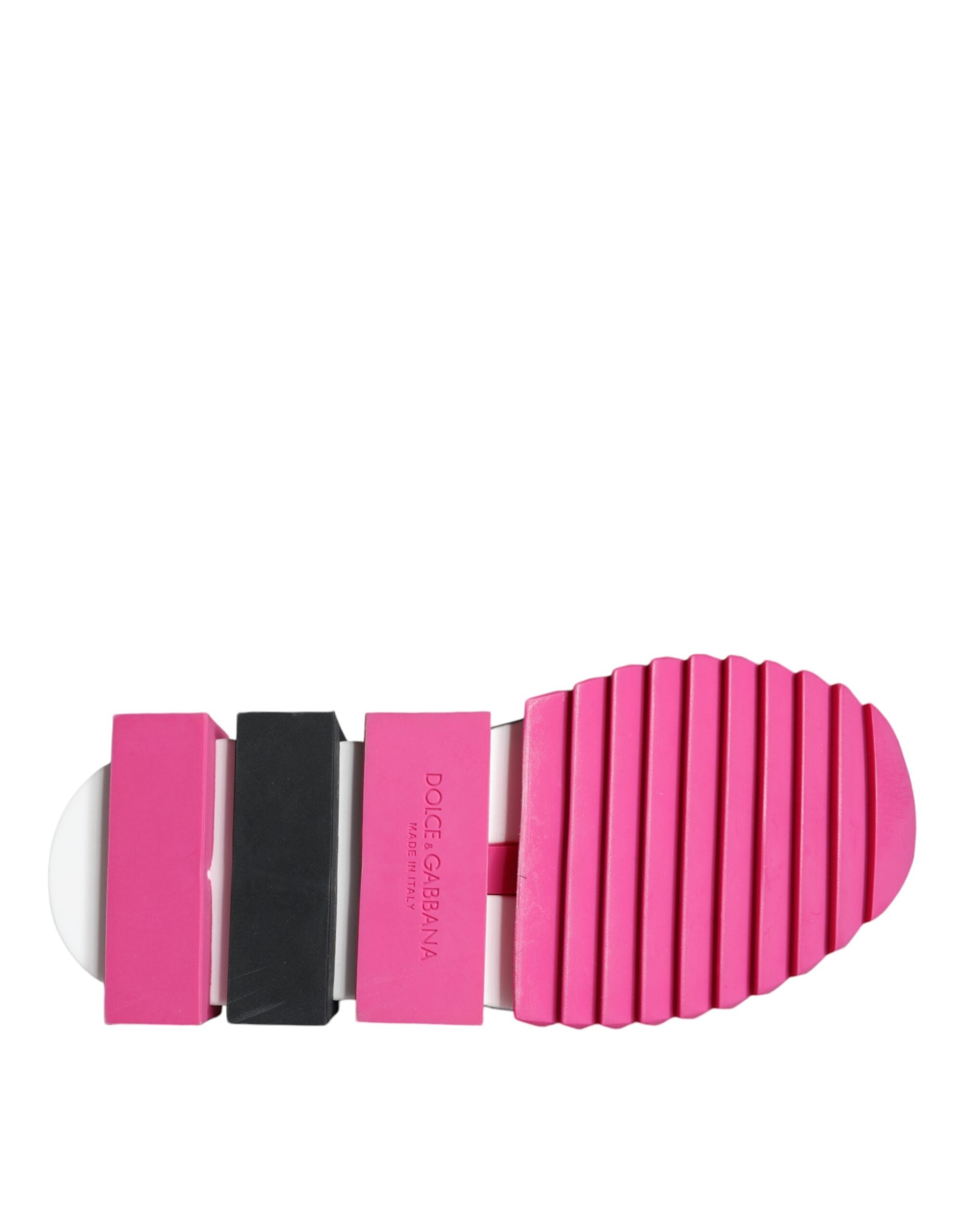 Zapatillas bajas con cristales Rosa Sorrento de Dolce & Gabbana-6