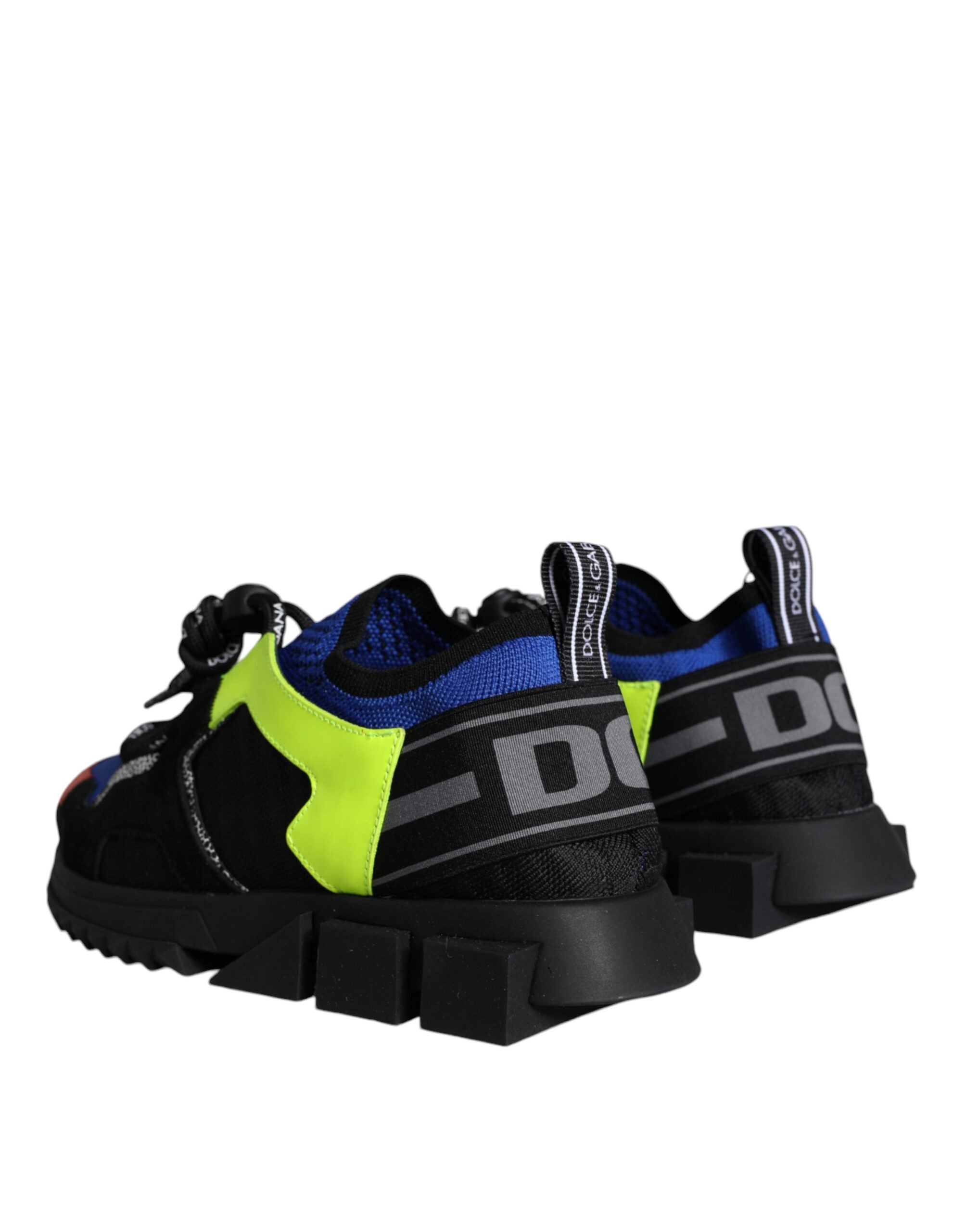 Dolce & Gabbana Multicolor Mesh Sorrento Trekking Sneakers Shoes-4
