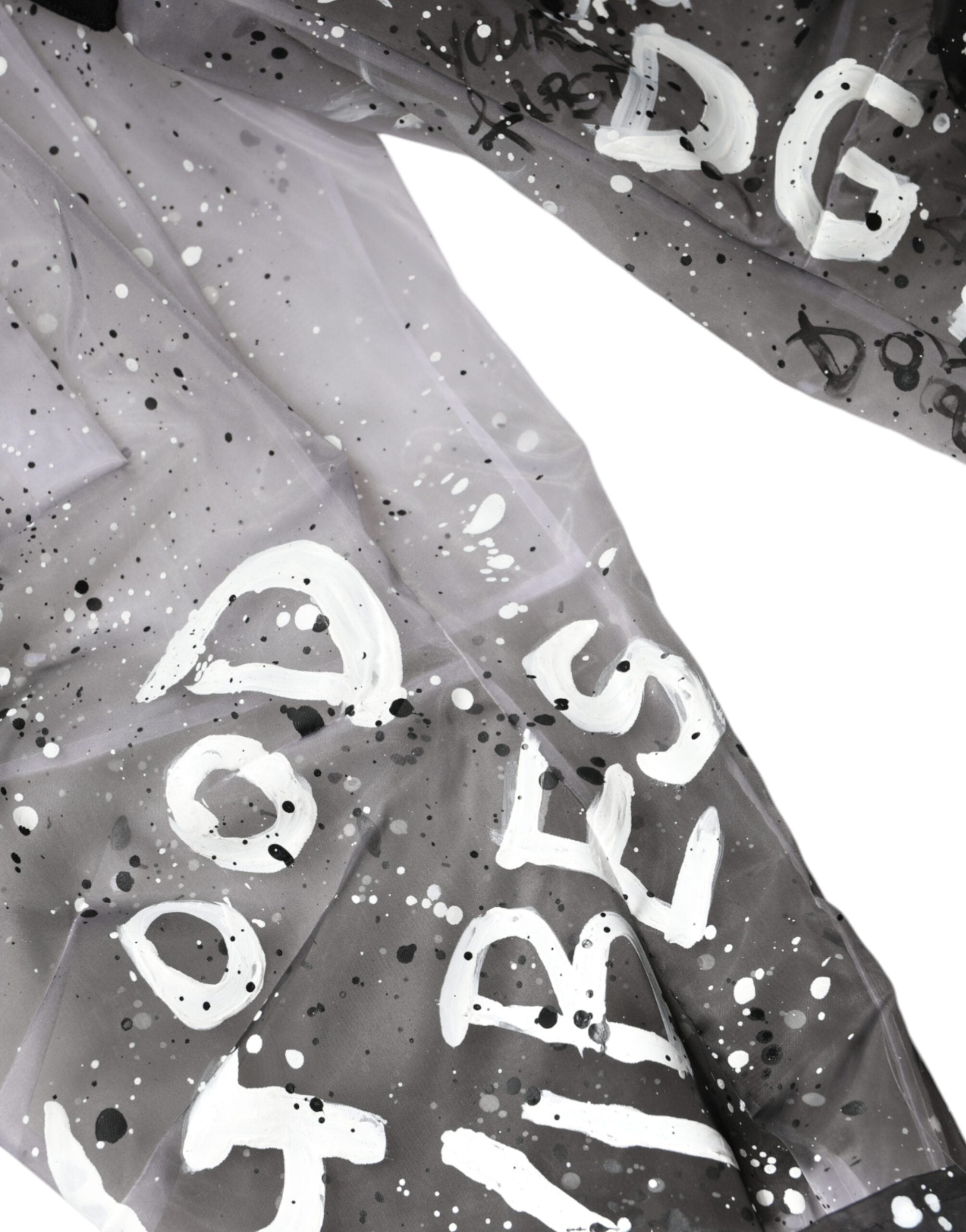 Pantalones cargo cortos con logo transparente en blanco de Dolce & Gabbana-5