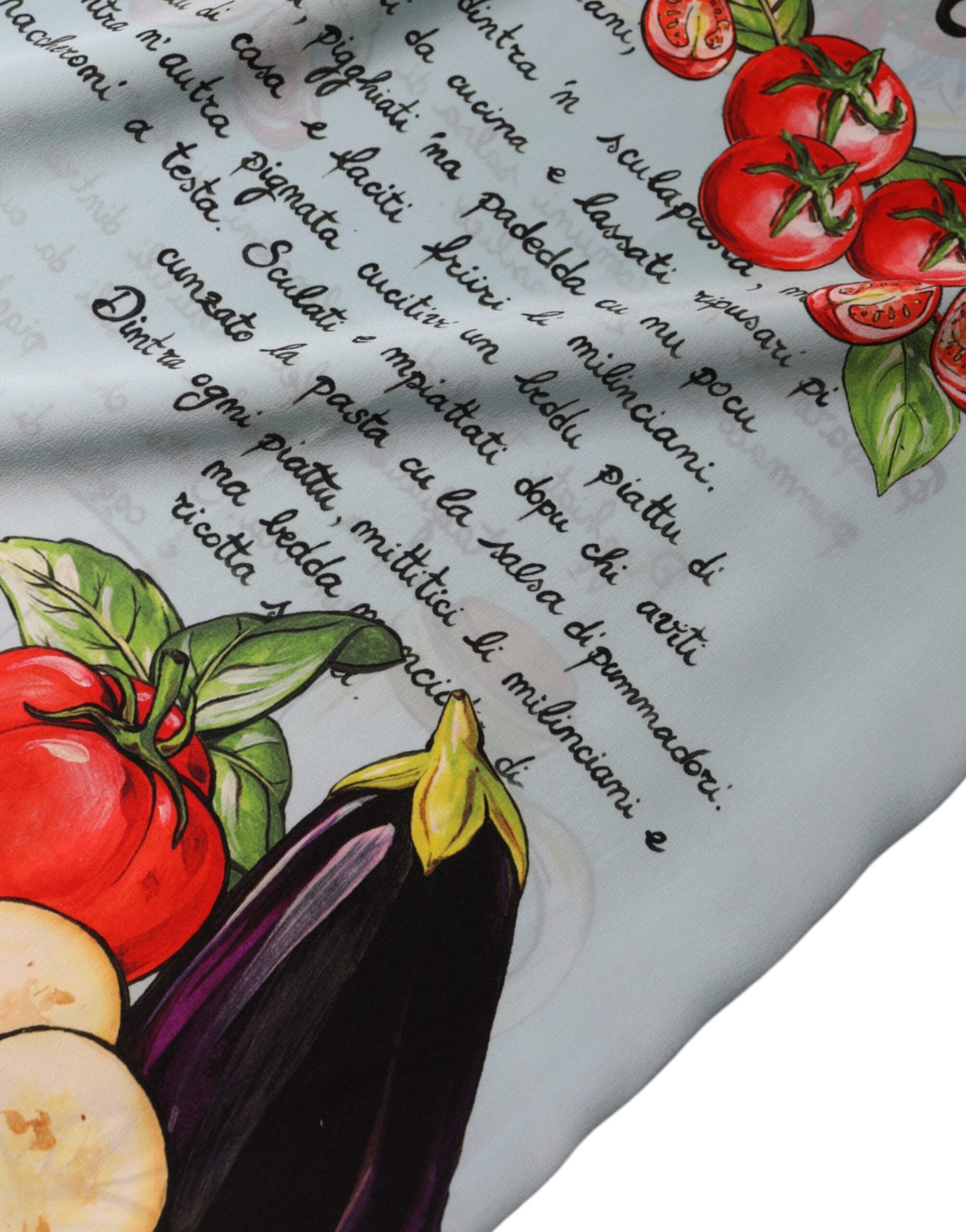 Dolce & Gabbana Camiseta sin mangas con estampado de pasta Alla Norma multicolor-6