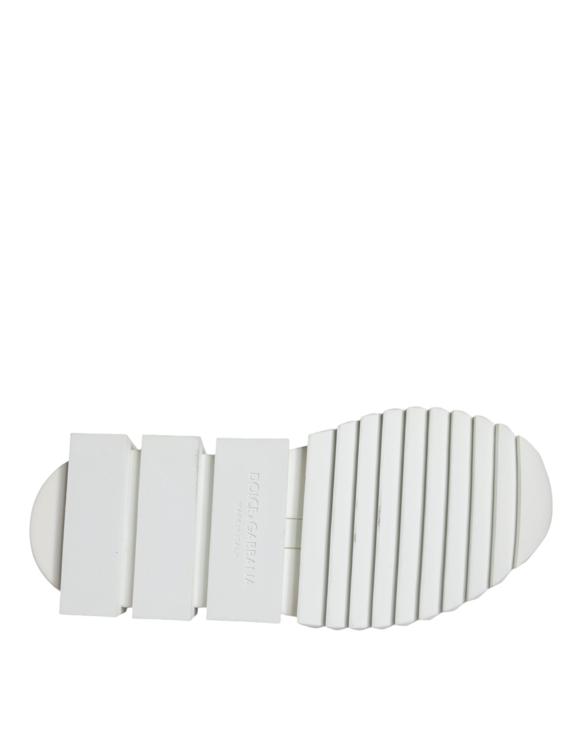 Dolce & Gabbana White Mesh Sorrento Trekking Sneakers Shoes-6