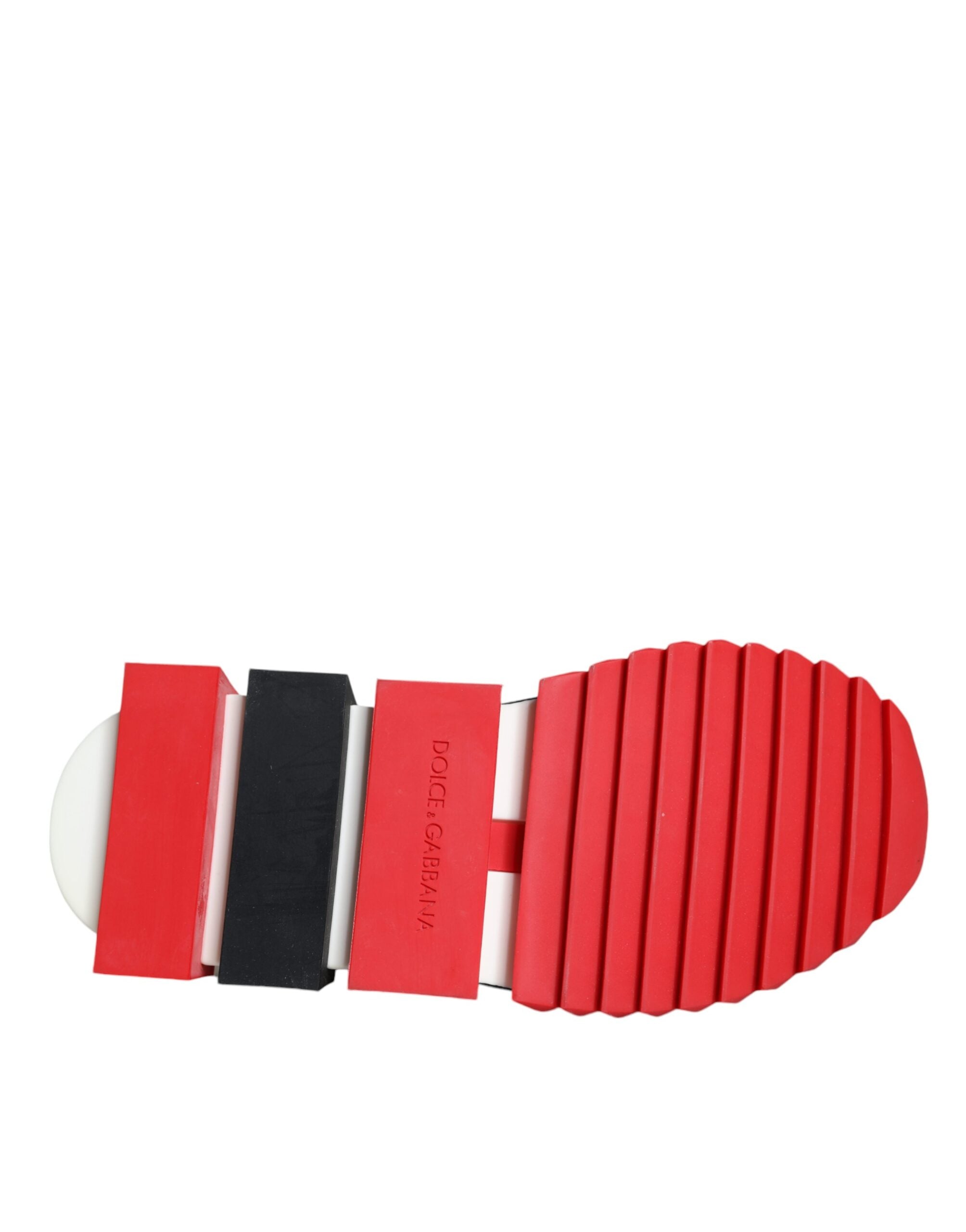 Dolce & Gabbana Multicolor Geranium Sorrento Sneakers Shoes-8