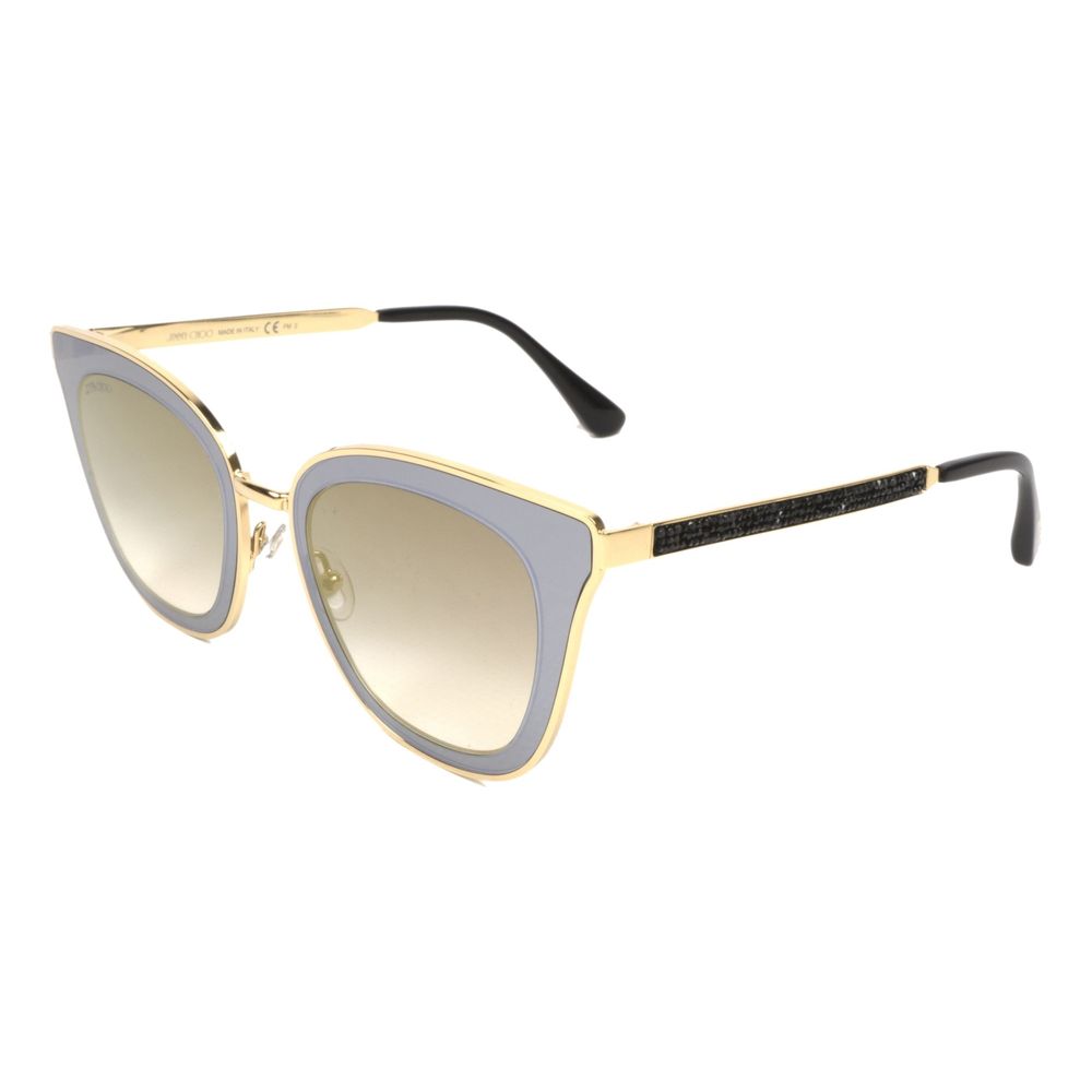 Jimmy Choo Gold Metal Sunglasses-1