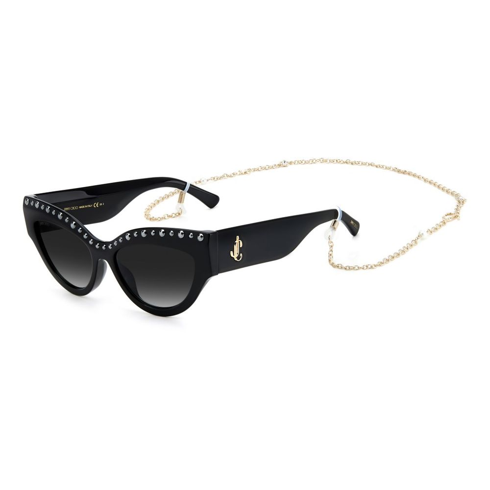 Gafas de sol Jimmy Choo de acetato negro-1