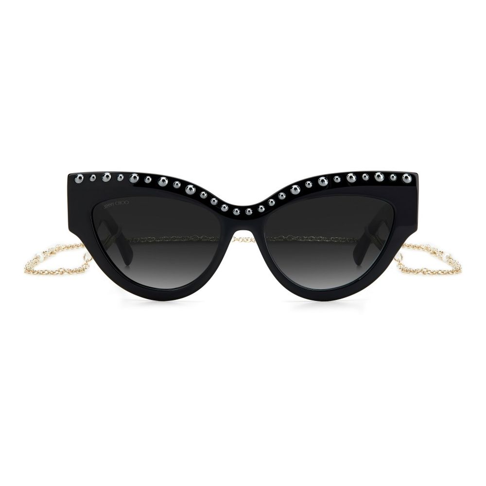 Jimmy Choo Schwarze Sonnenbrille aus Acetat-2