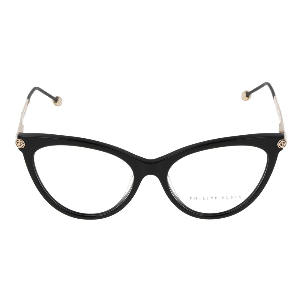 Philipp Plein Brille mit schwarzen Cellulose-Acetat-Gestellen-2
