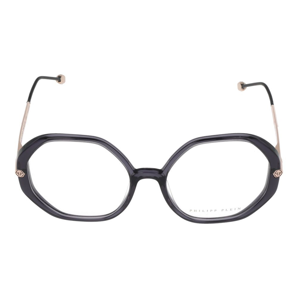 Philipp Plein Grau-Celluloseacetat-Brille (Rahmen)-2
