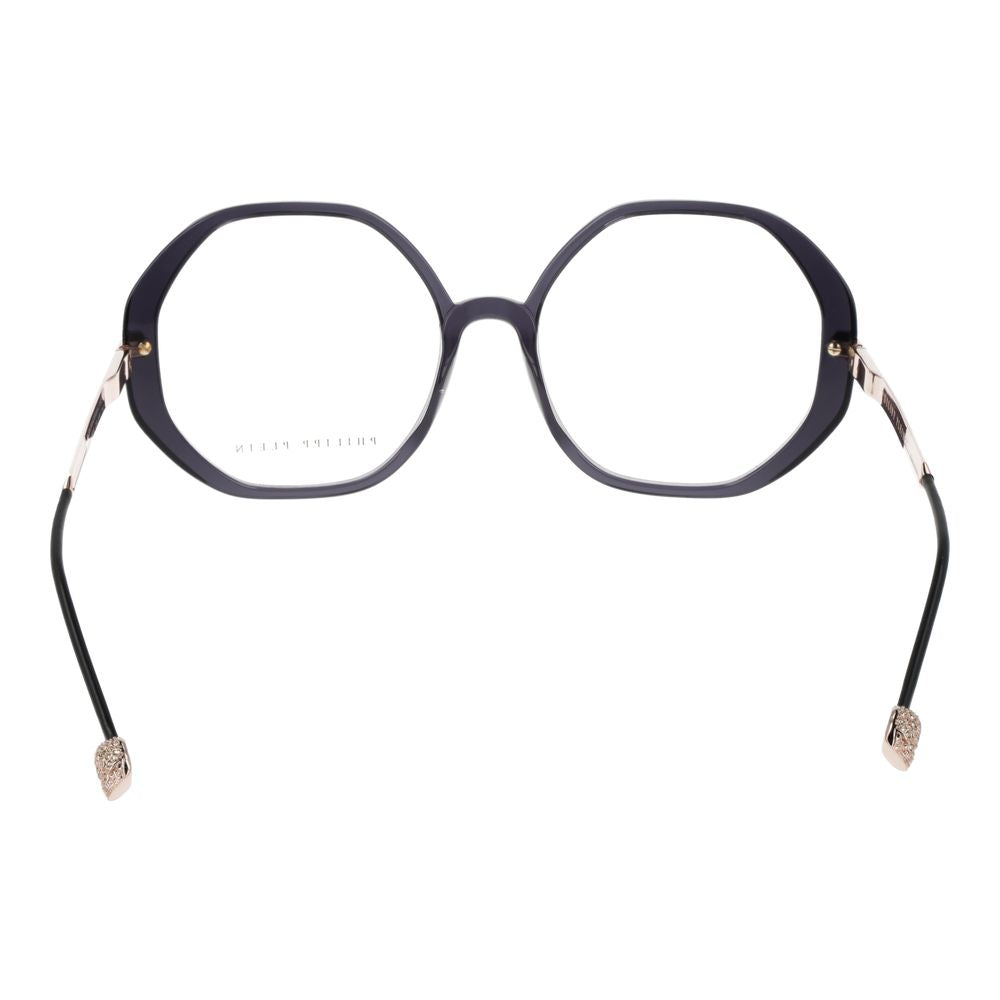 Philipp Plein Grau-Celluloseacetat-Brille (Rahmen)-3