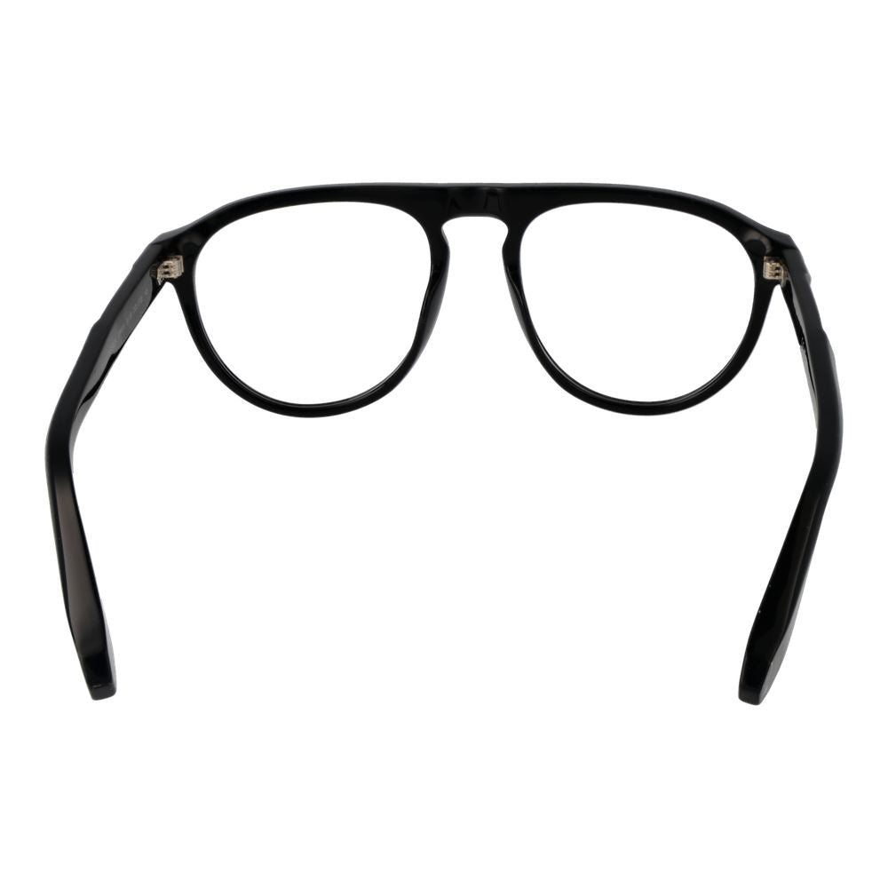 Philipp Plein Black Cellulose Acetate Glasses (Frames)-3