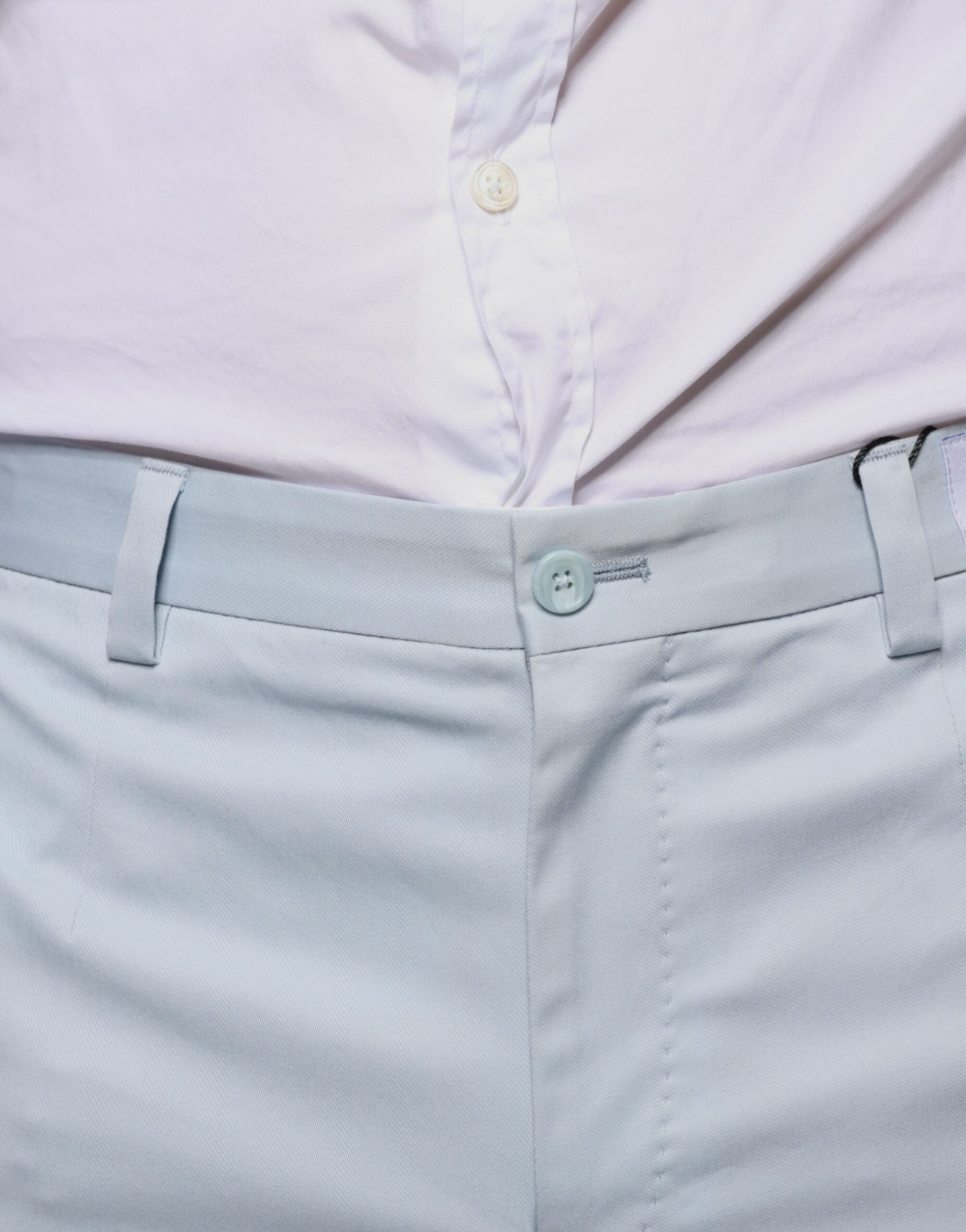 Dolce & Gabbana Light Blue Cotton Dress and Trousers-5