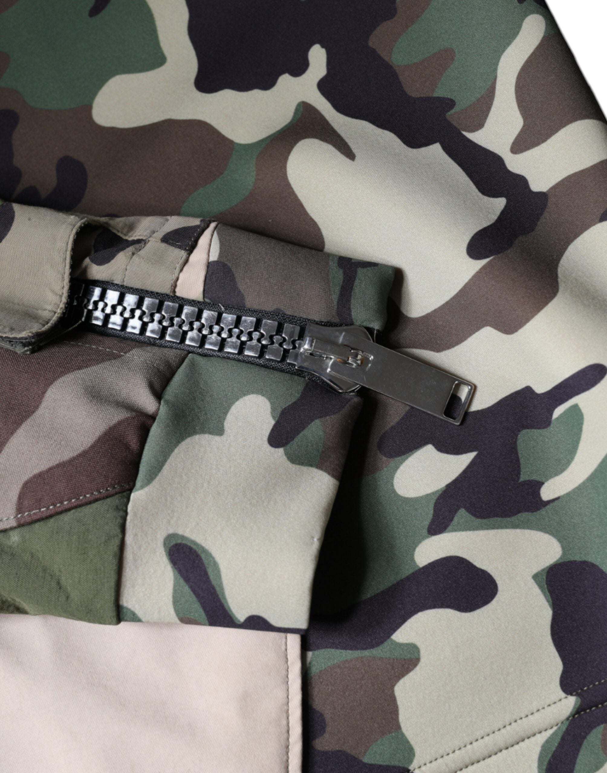 Sudadera con capucha y estampado de camuflaje multicolor de Dolce & Gabbana-8