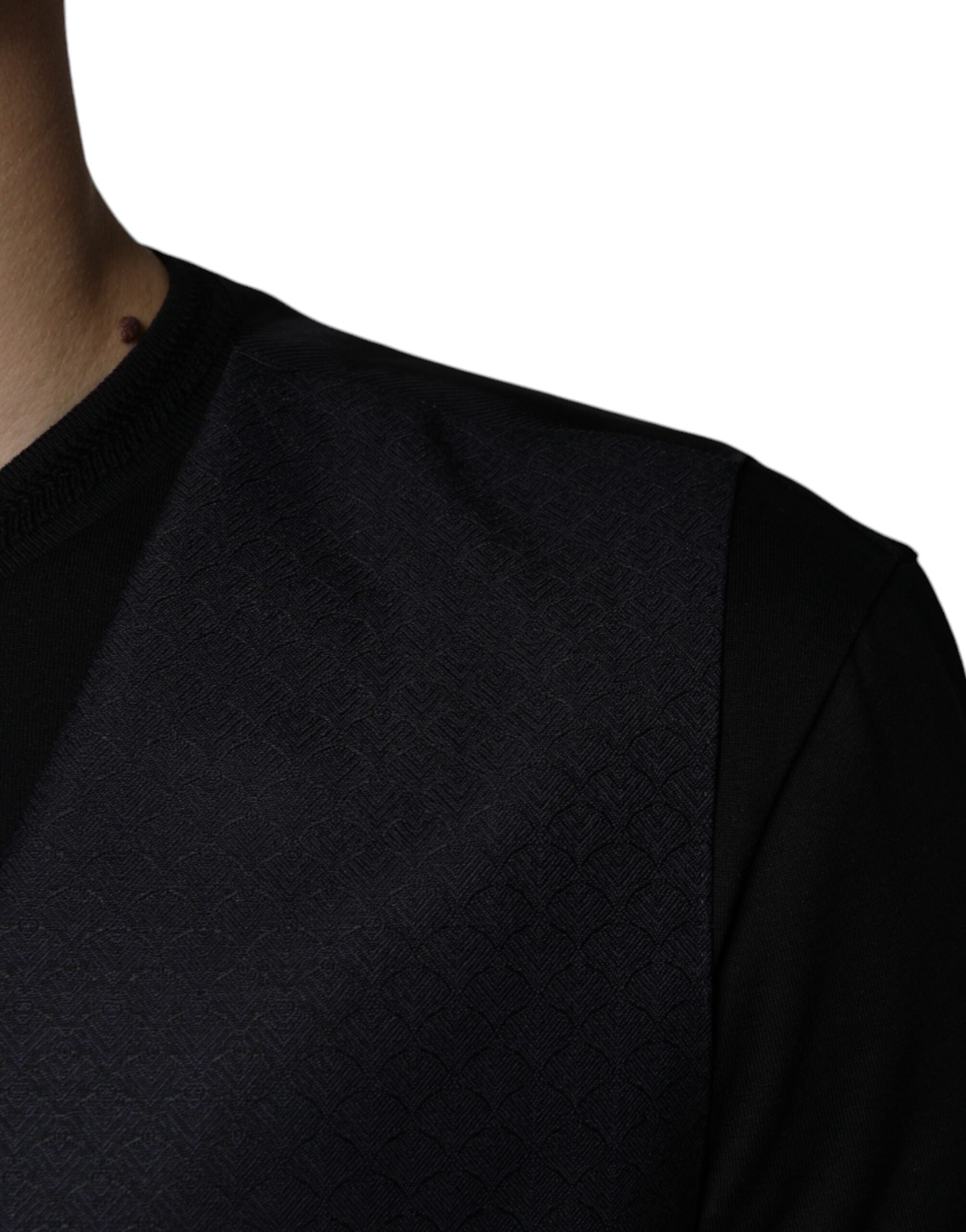 Dolce & Gabbana Schwarze Wollweste Kleid Formelle Weste-6