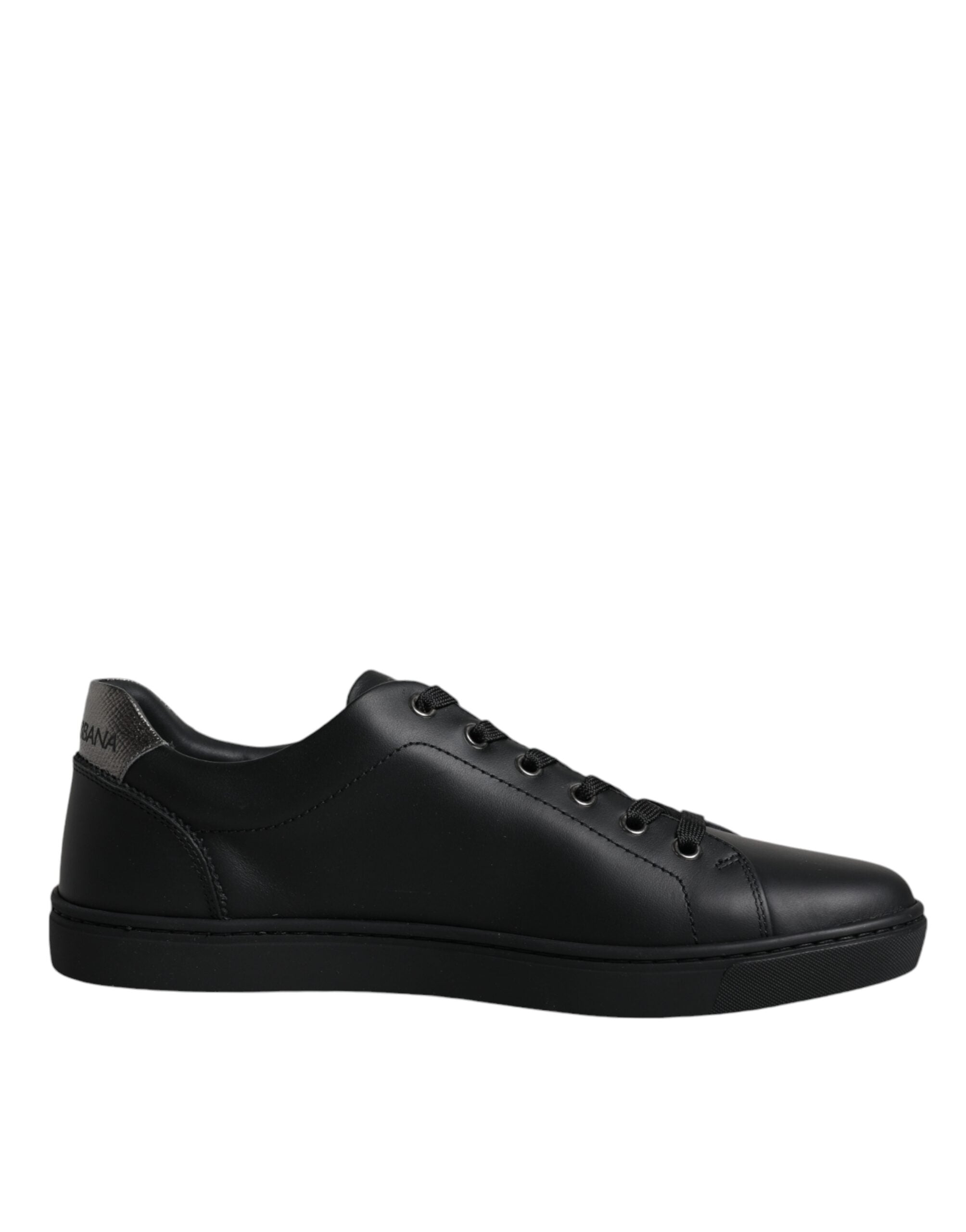 Dolce & Gabbana Schwarz London Sacred Heart Männer Turnschuhe Schuhe-7
