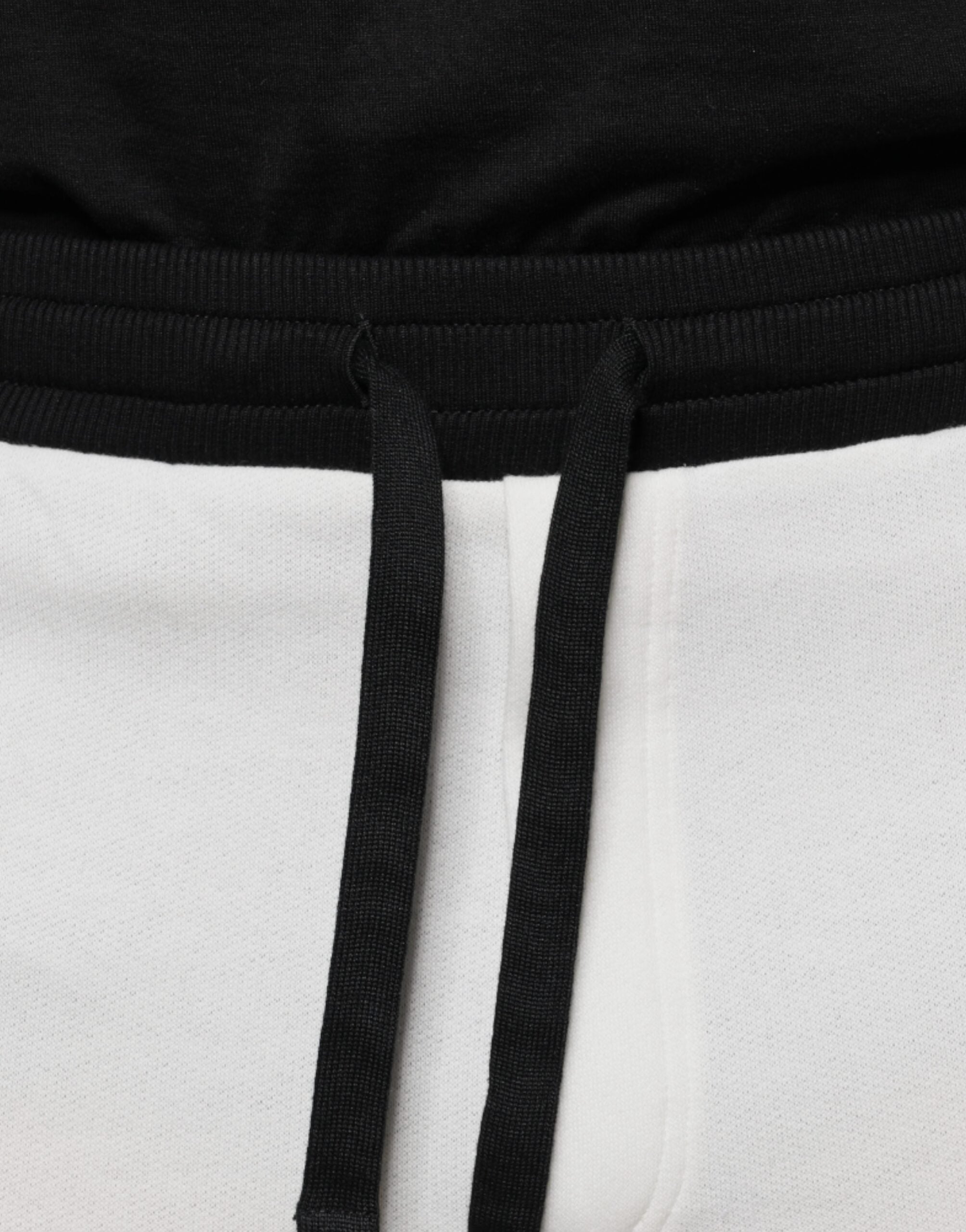 Dolce & Gabbana White Cotton Slim Men's Jogger Sweatpants Trousers-5