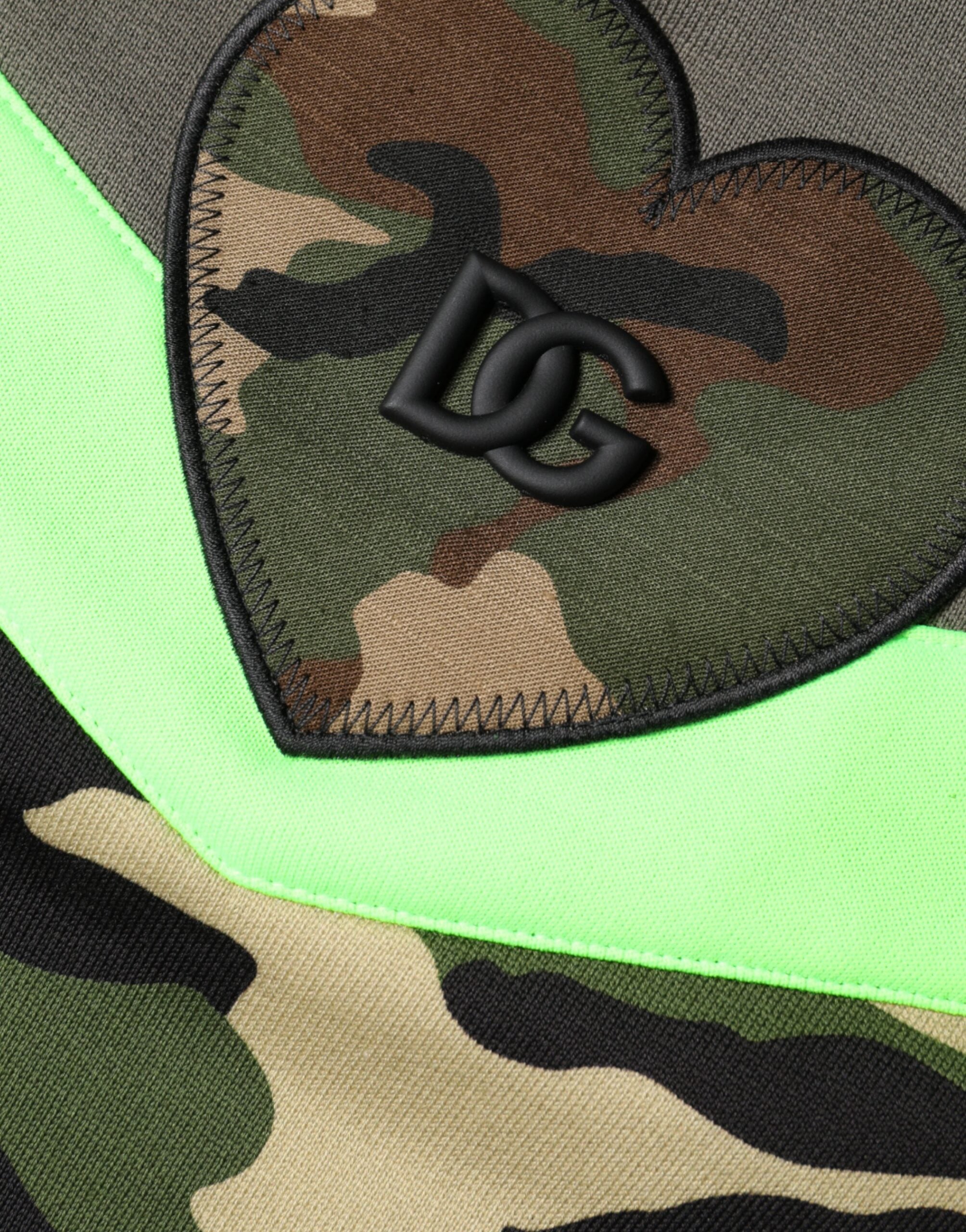 Dolce & Gabbana Multicolor Camouflage Sweatshirt Pullover-7