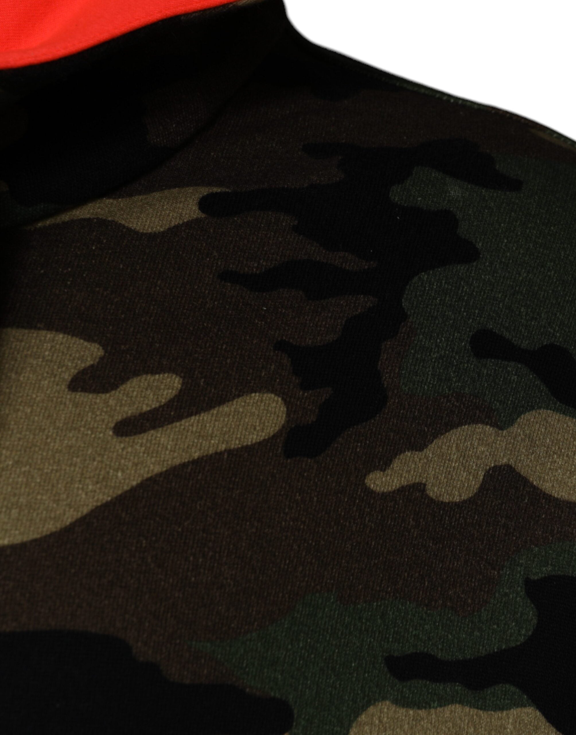 Dolce & Gabbana Multicolor Camouflage Hooded Herren Sweatshirt Pullover-4