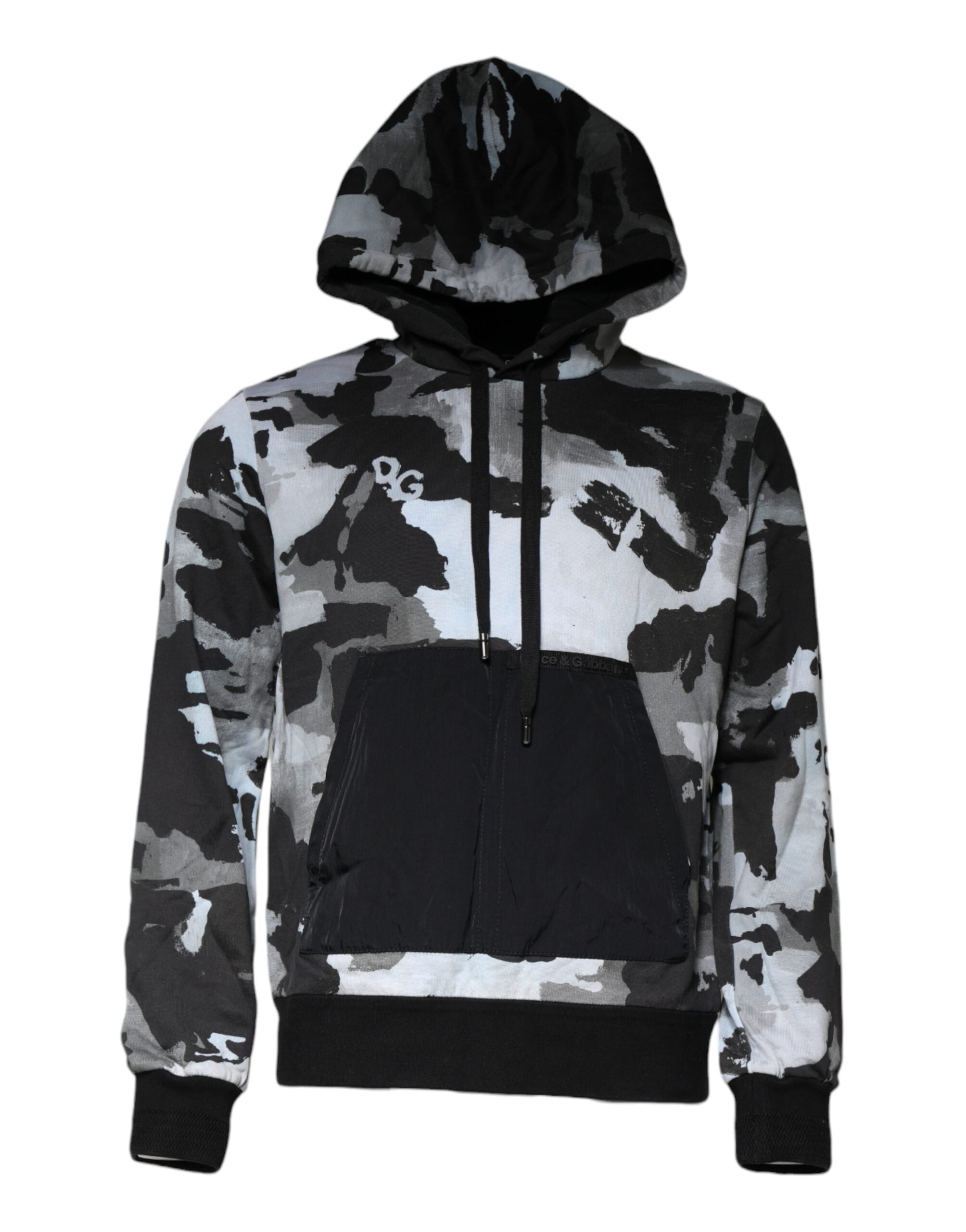 Dolce & Gabbana Men's Multicolor Camouflage Hoodie-1