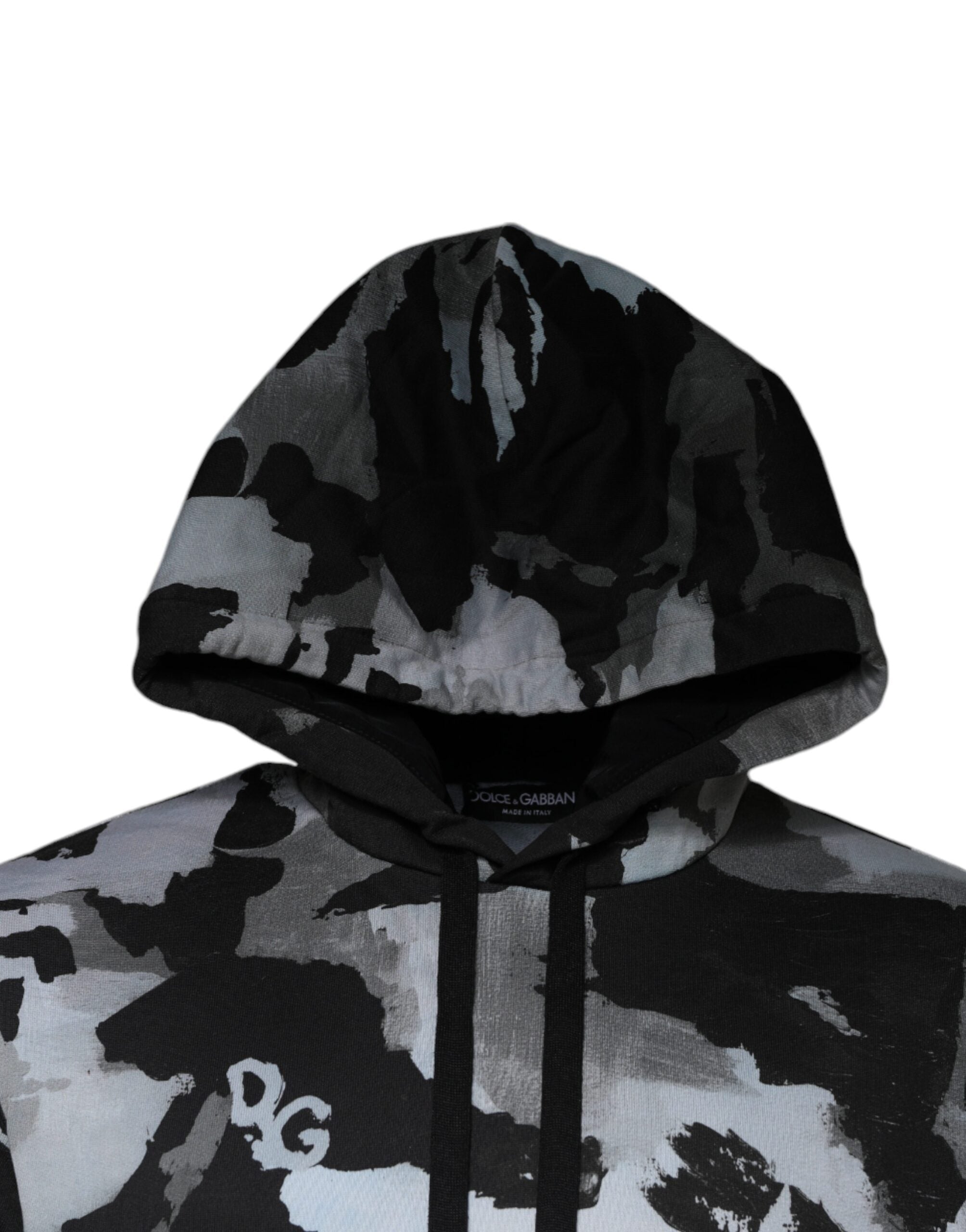 Dolce & Gabbana Men's Multicolor Camouflage Hoodie-3