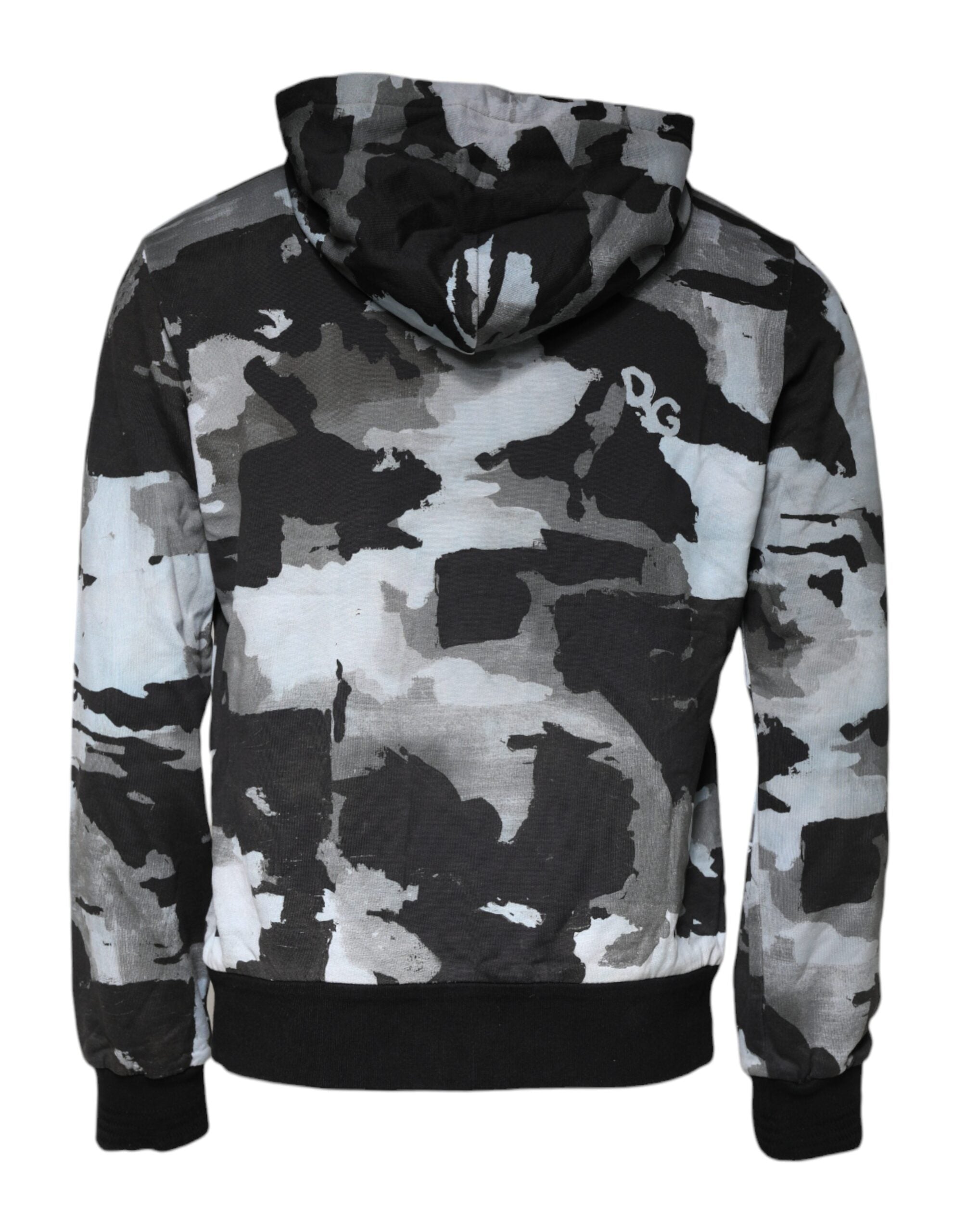 Dolce & Gabbana Men's Multicolor Camouflage Hoodie-5