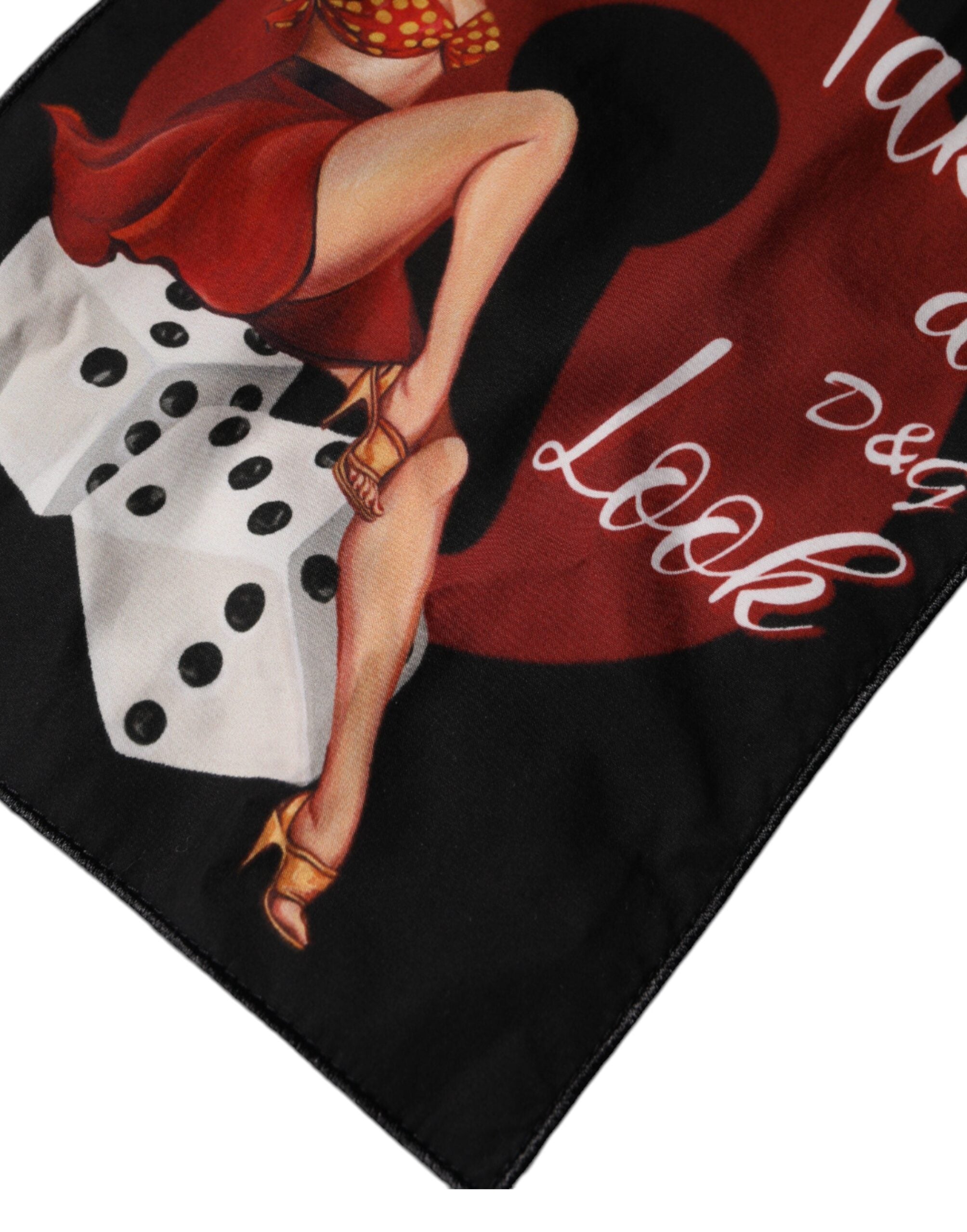 Dolce & Gabbana white round neck cotton T-shirt with graphic print-7