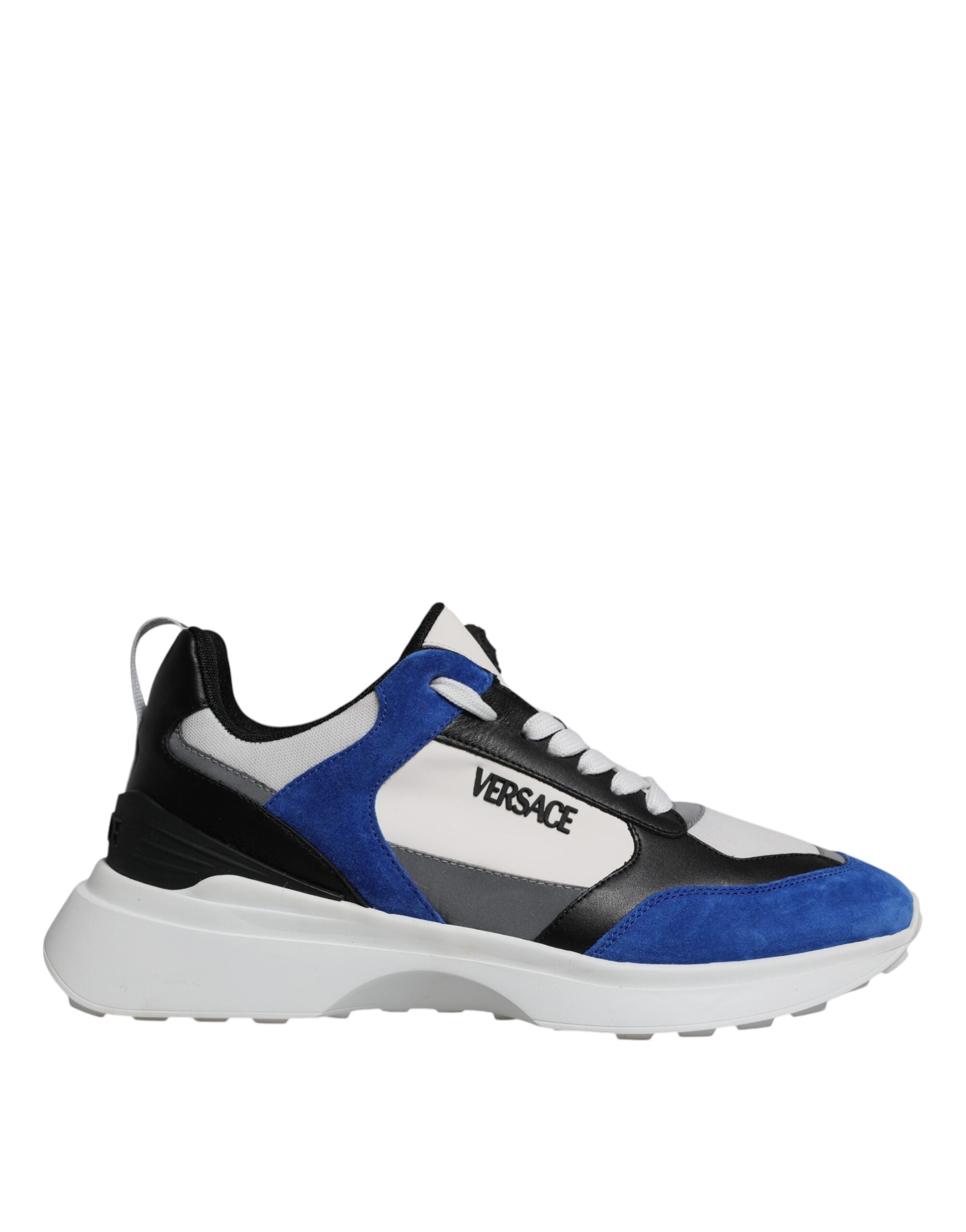 Versace Multicolor Canvas Quad Fabric Medusa Low Top Sneakers Shoes-6