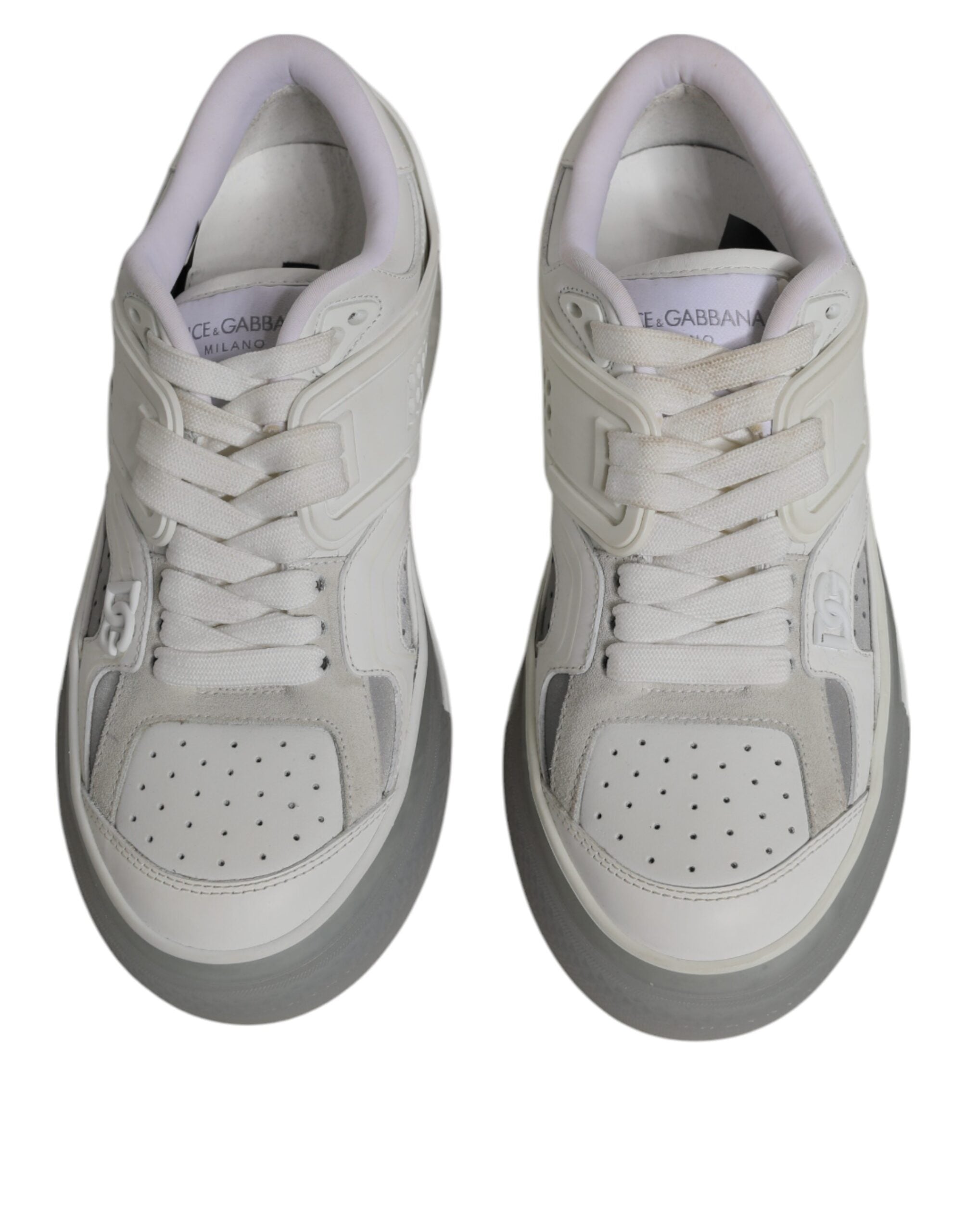 Dolce & Gabbana Weiß DG Logo CUSTOM 2.Zero Turnschuhe Schuhe-3