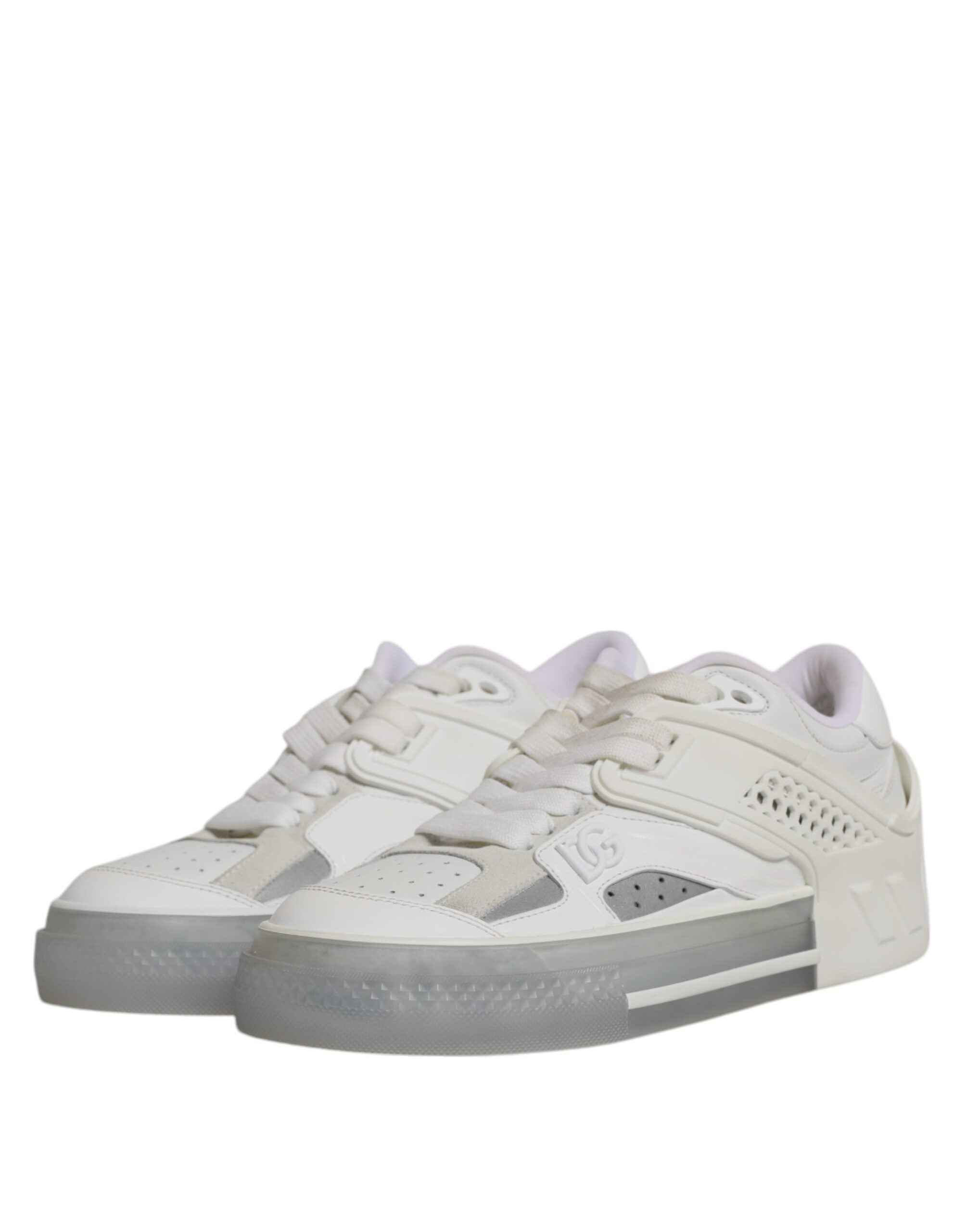 Dolce & Gabbana Weiß DG Logo CUSTOM 2.Zero Turnschuhe Schuhe-4