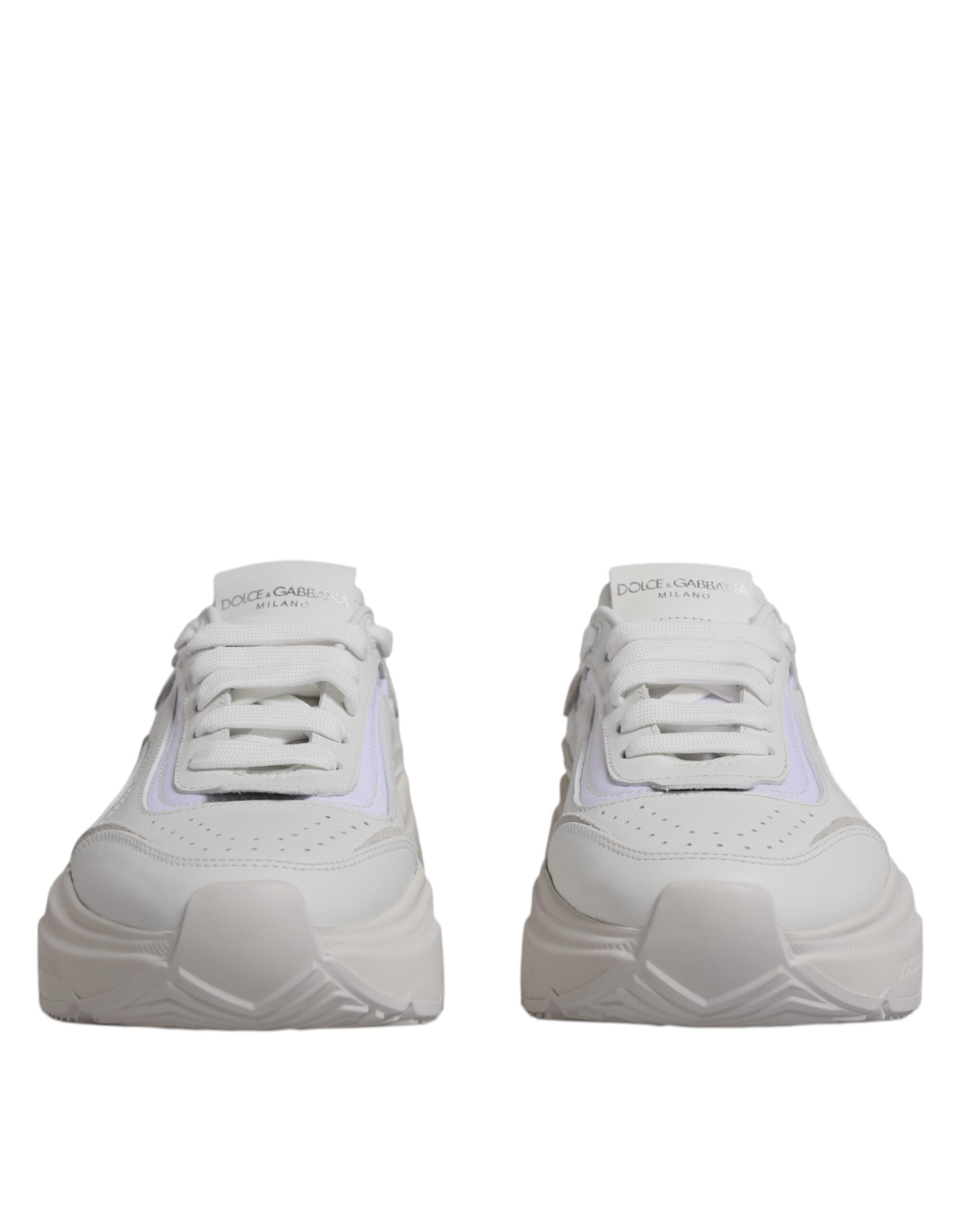 Dolce & Gabbana White Daymaster Low Top Sneakers Shoes-2