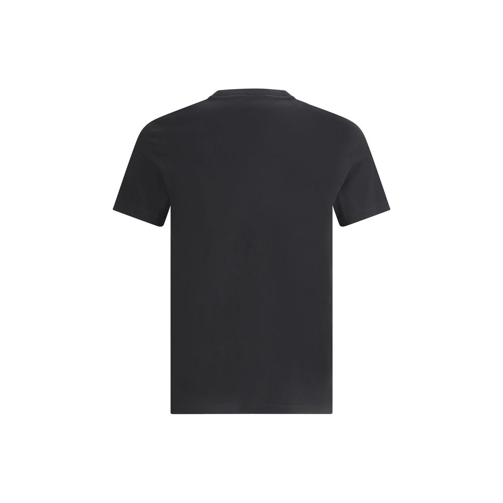 Versace Black Cotton T-Shirt-2