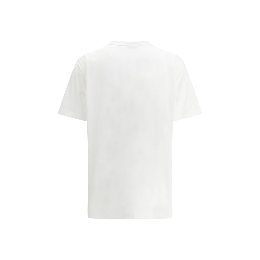 Burberry Weißes Baumwoll-T-Shirt-2