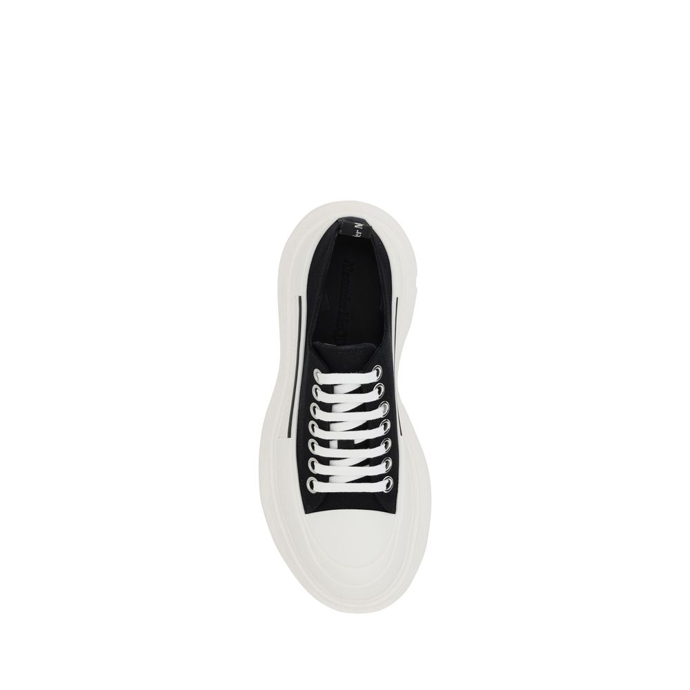 Alexander McQueen Robust sneakers in black rubber-4
