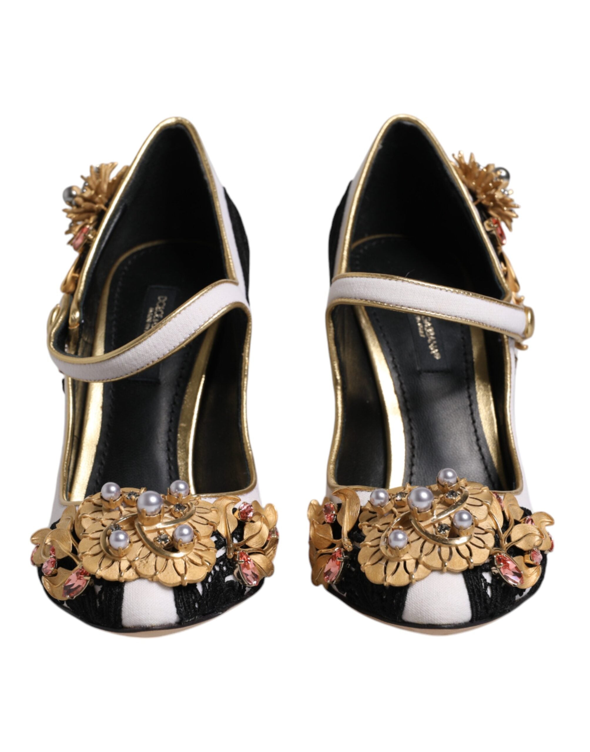 Dolce & Gabbana Multicolor verschönerte Absätze Pumps Schuhe-2