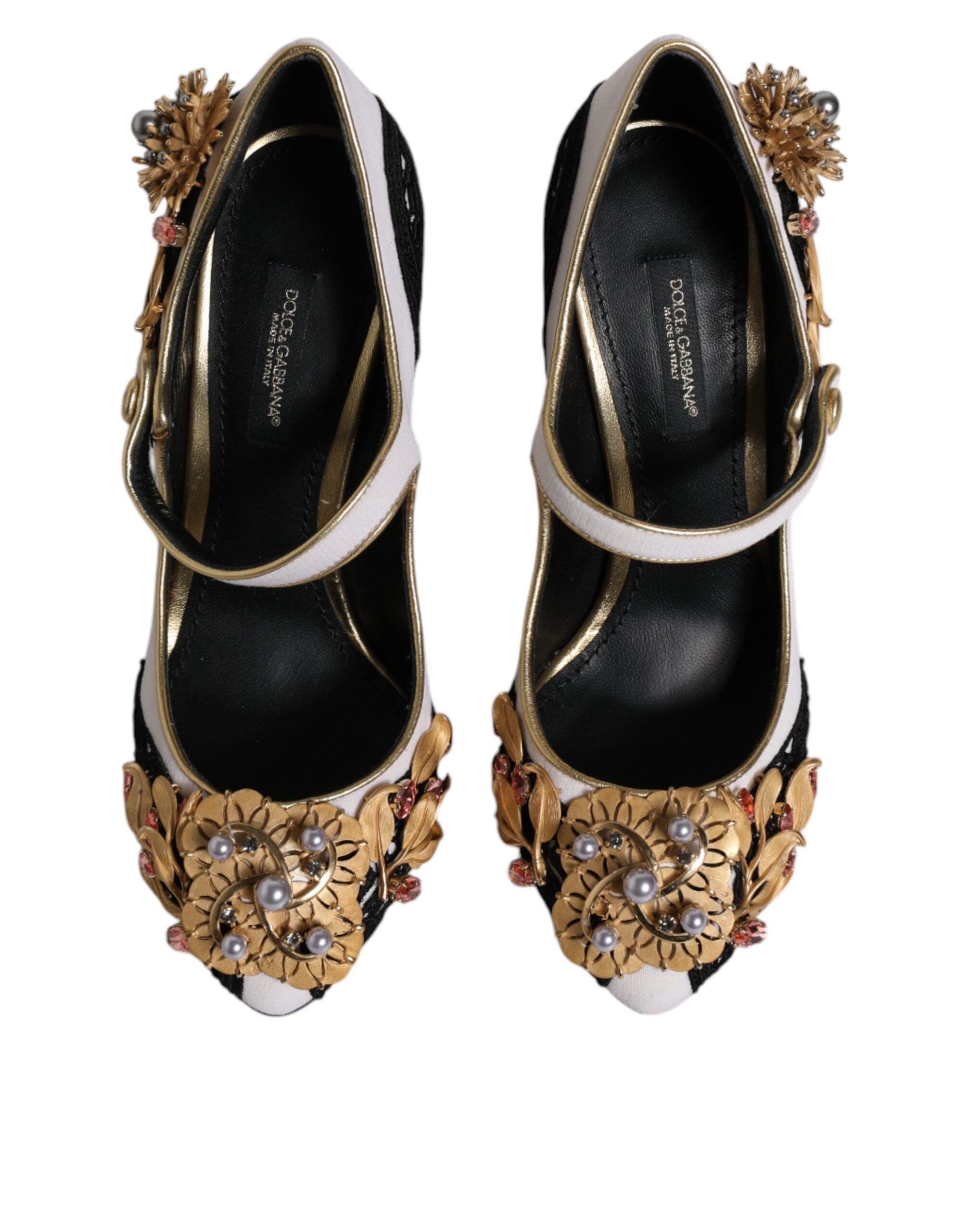 Dolce & Gabbana Multicolor verschönerte Absätze Pumps Schuhe-3