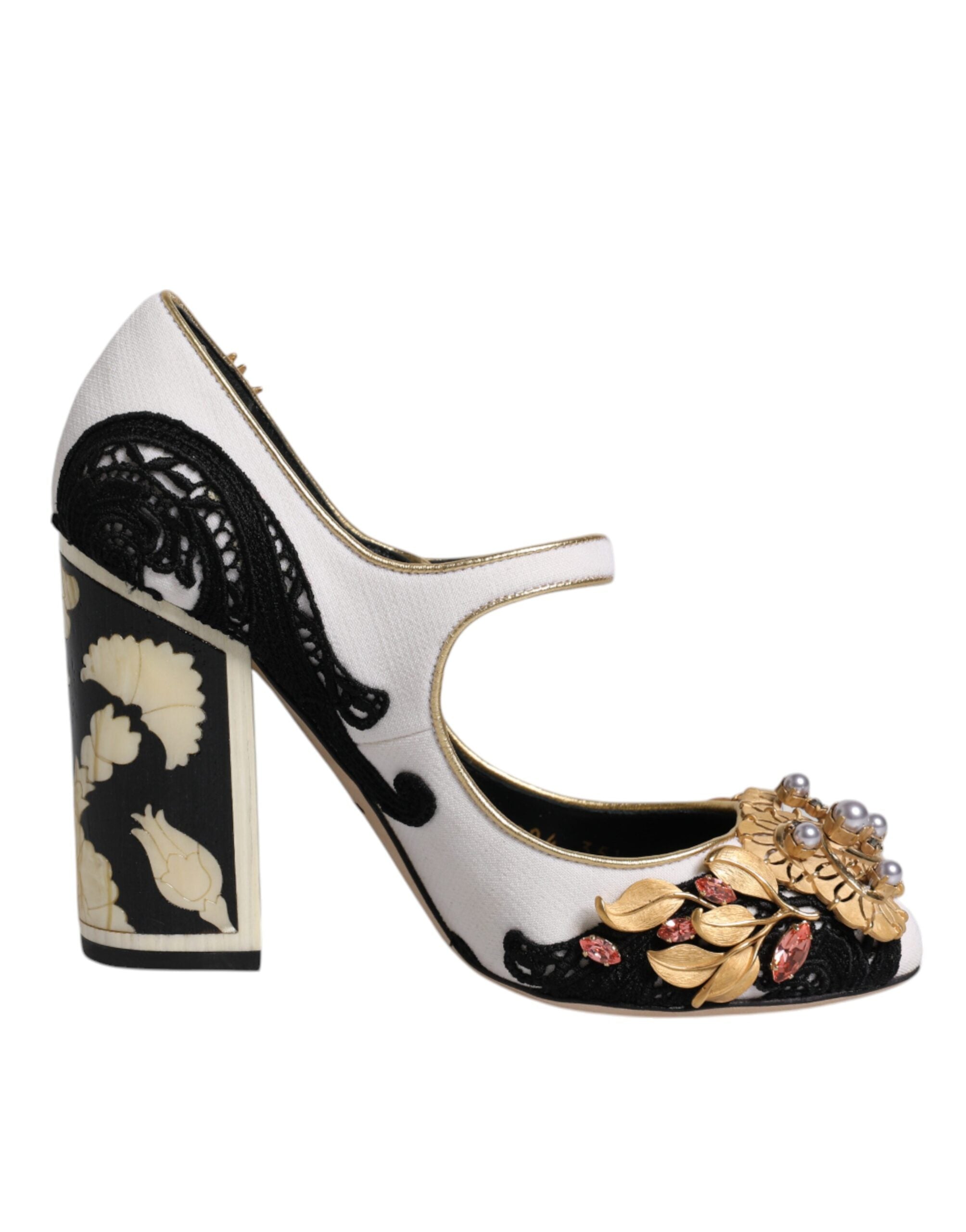 Dolce & Gabbana Multicolor verschönerte Absätze Pumps Schuhe-1