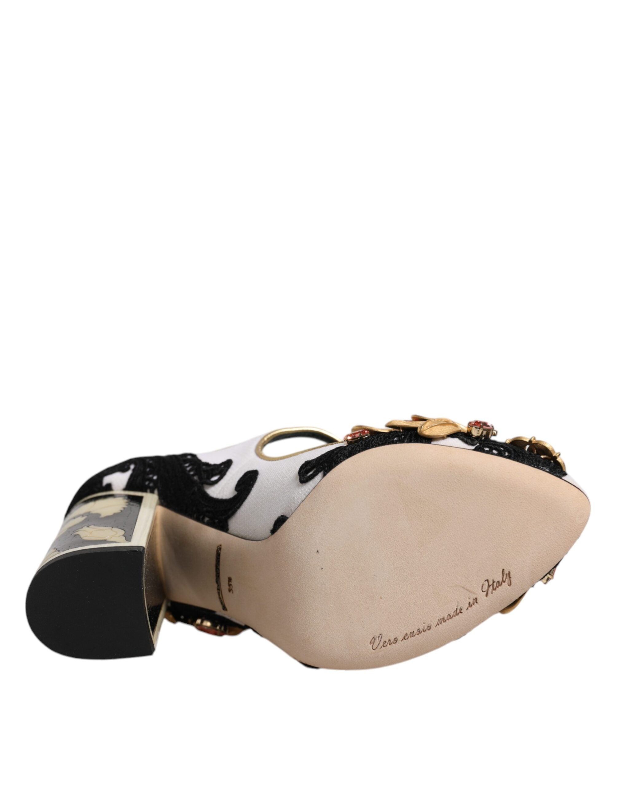 Dolce & Gabbana Multicolor verschönerte Absätze Pumps Schuhe-8