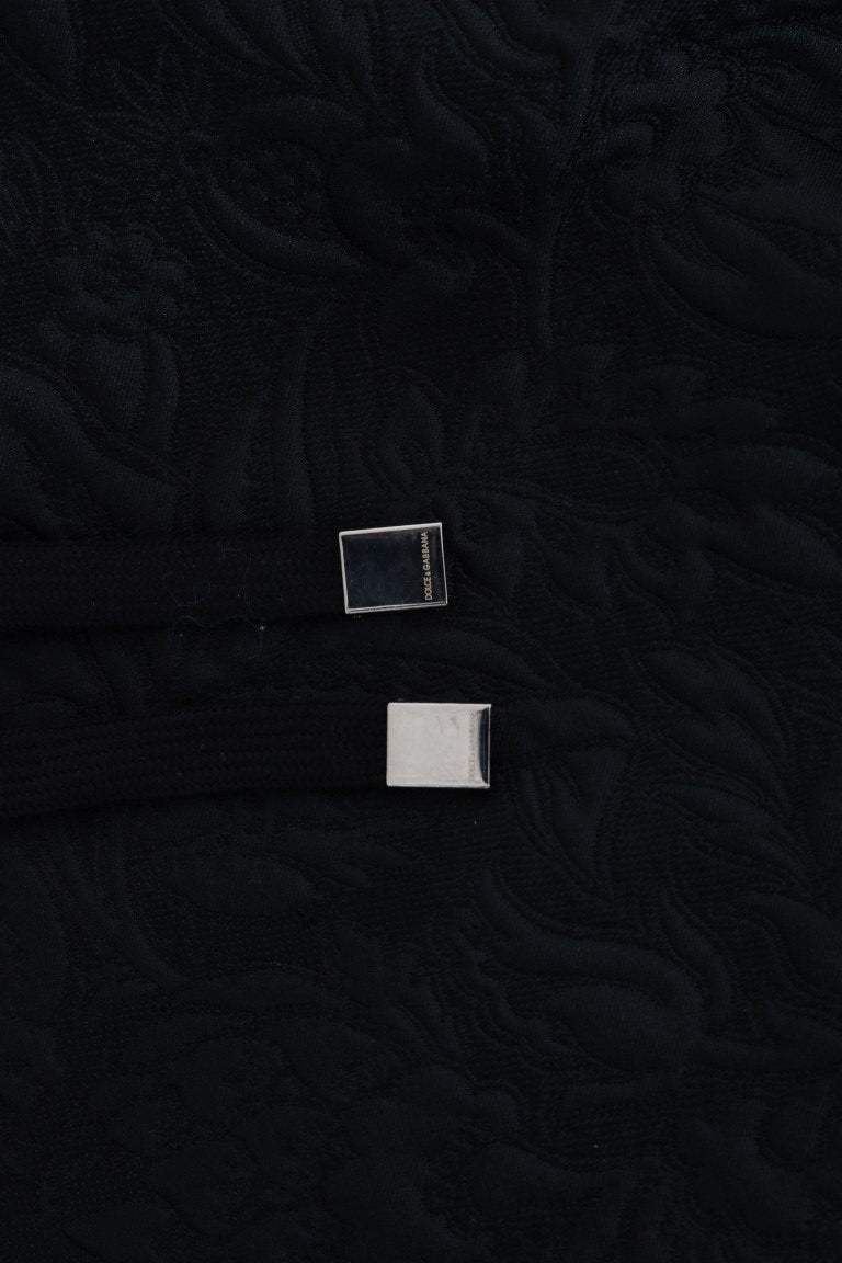 Sudadera con capucha negra con cristales de cuento de hadas de Dolce & Gabbana-8