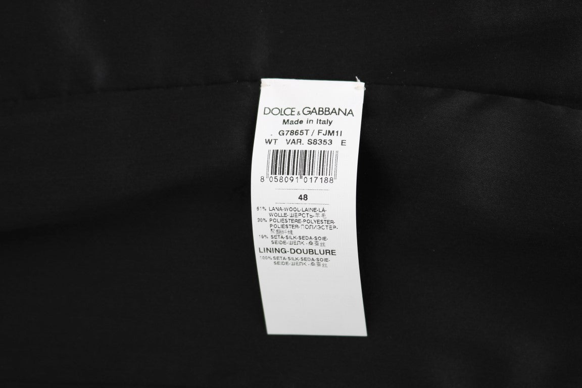 Dolce & Gabbana Schwarze Weste mit Polka-Dot-Muster-7