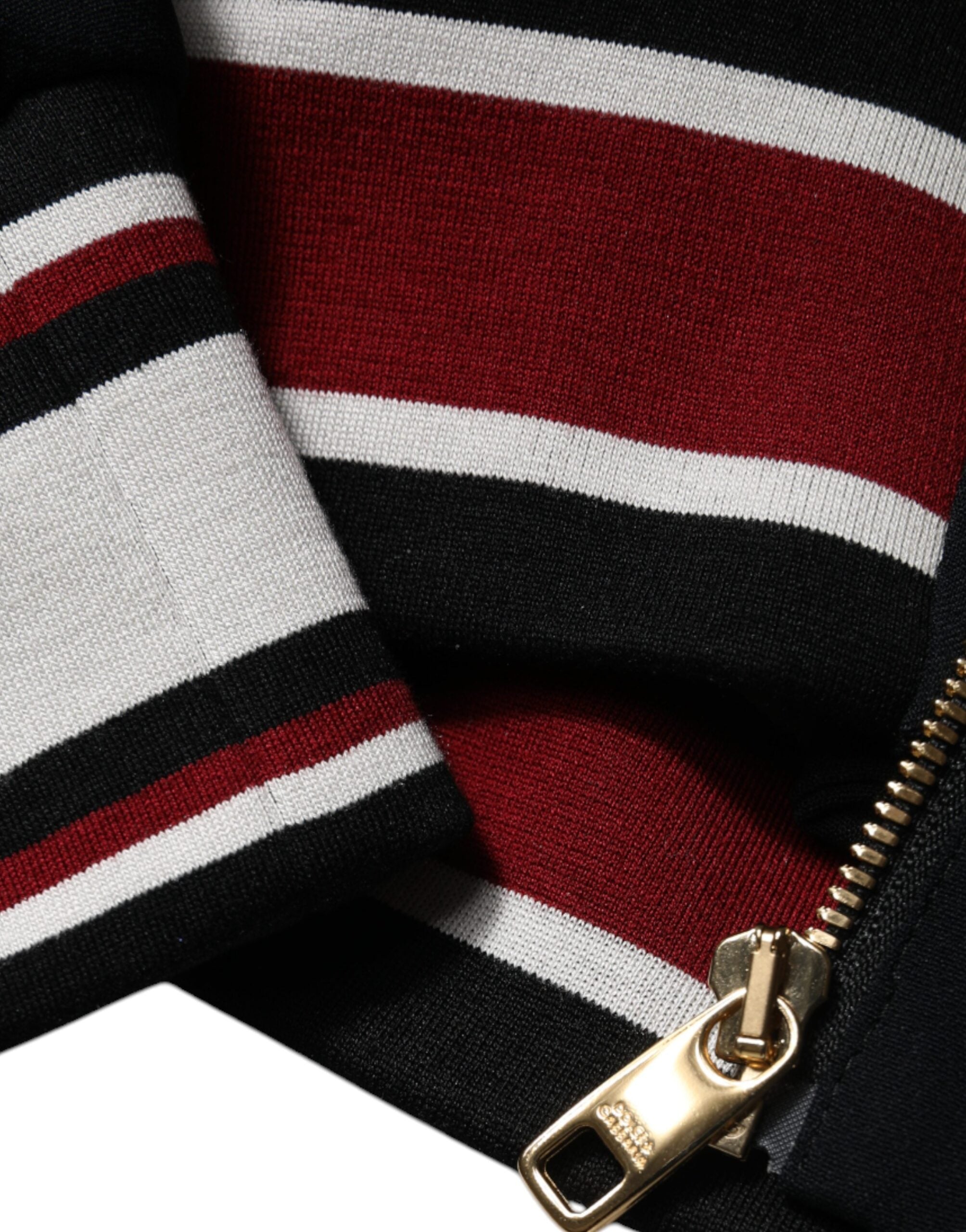 Dolce & Gabbana Black DG King Full Zip Sweatshirt Pullover-8