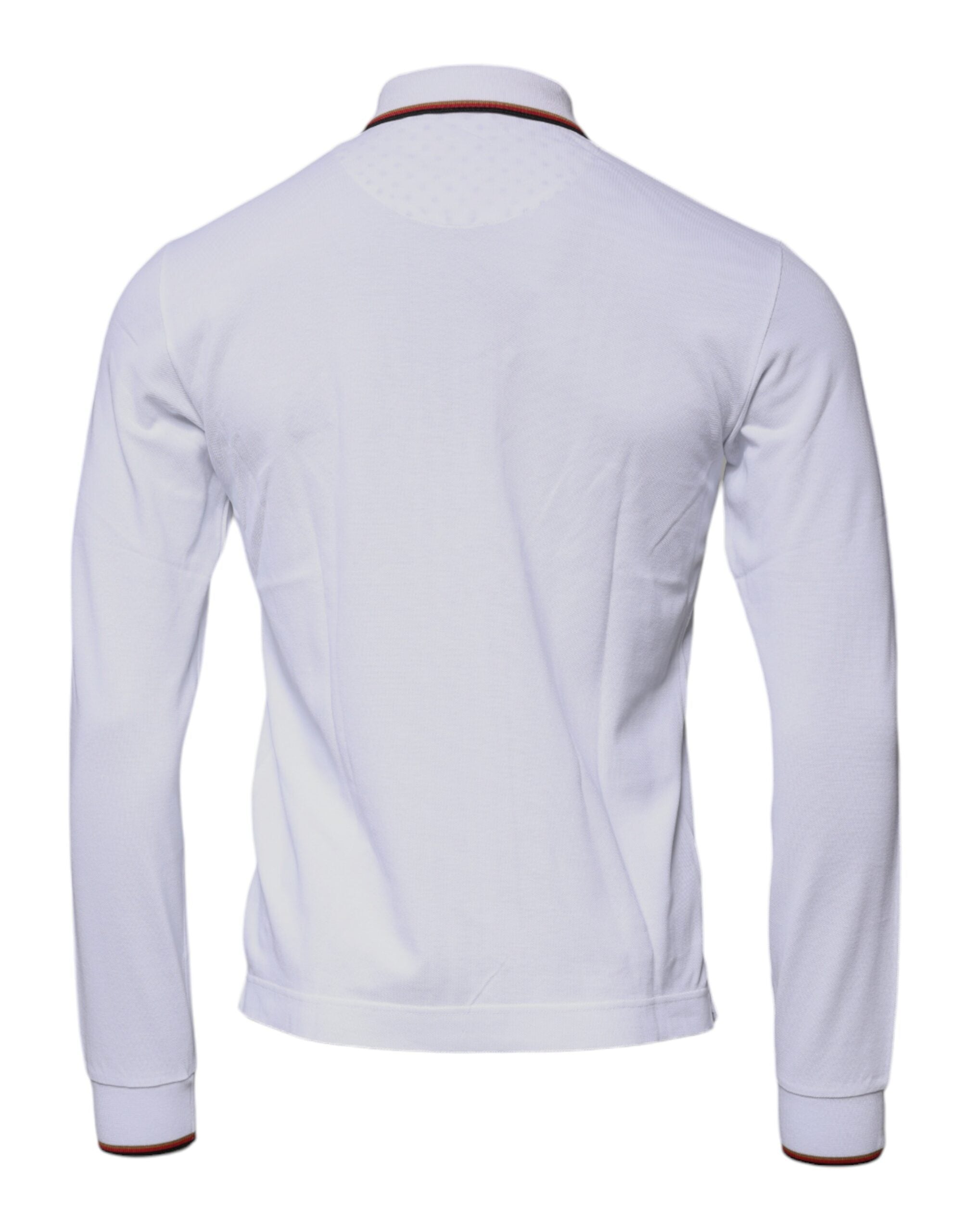 Sudadera con cremallera completa para hombre Dolce & Gabbana White Crown-5