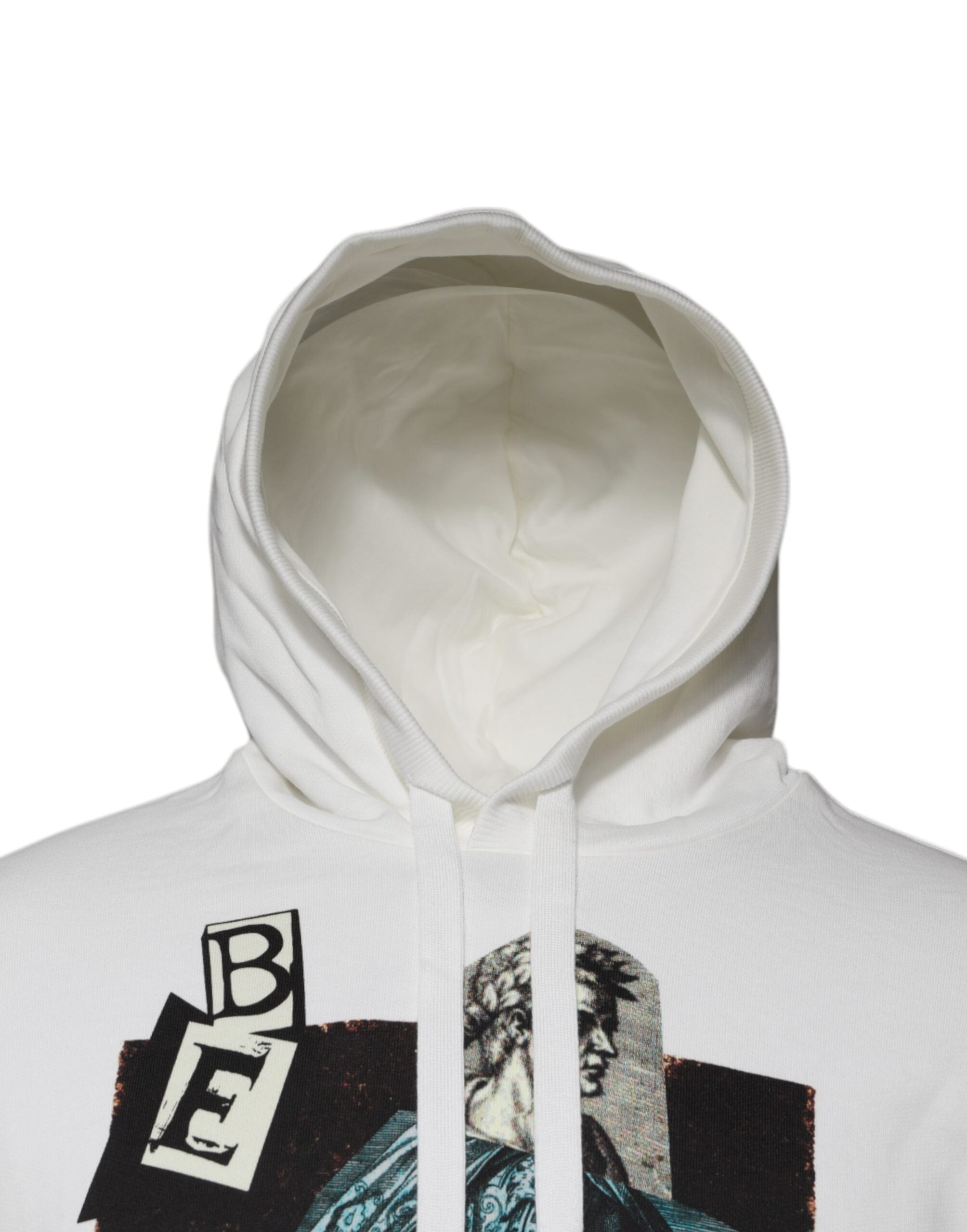 Dolce & Gabbana Weißer Kapuzenpullover aus Baumwolle von Caesar-3